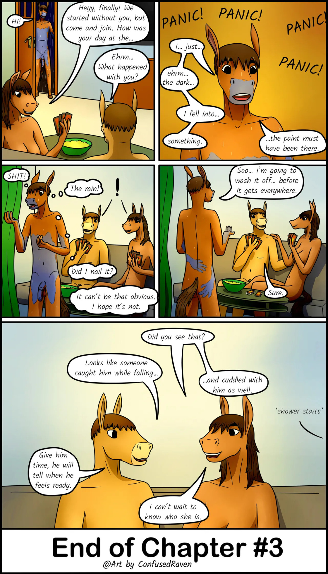 [ConfusedRaven] Unusual Vacation #3 - The wolf and the sheep