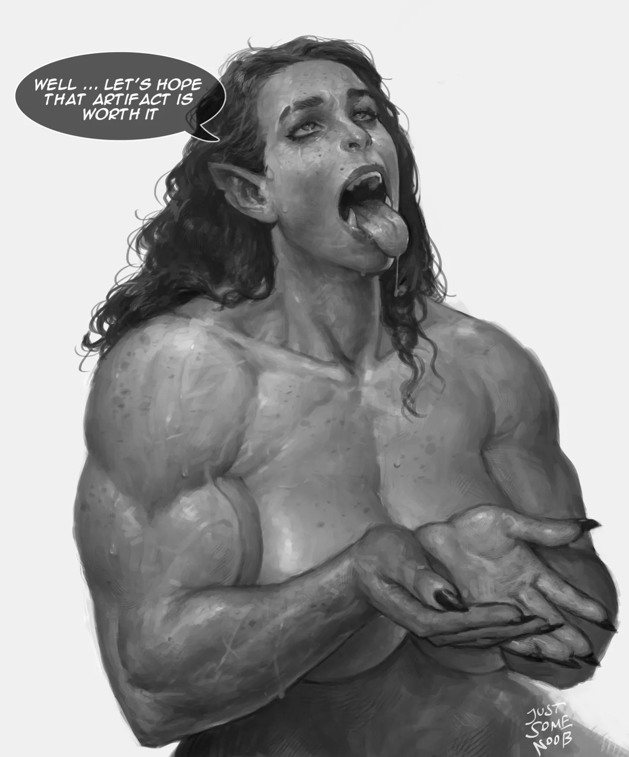 [JustSomeNoob] Orctober art spam