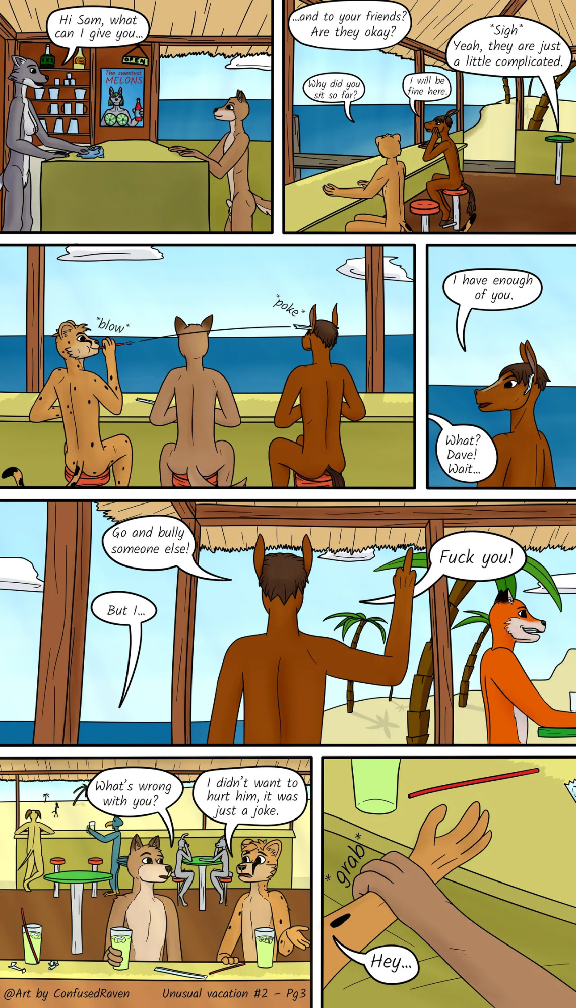 [ConfusedRaven] Unusual Vacation #2 - What are friends for