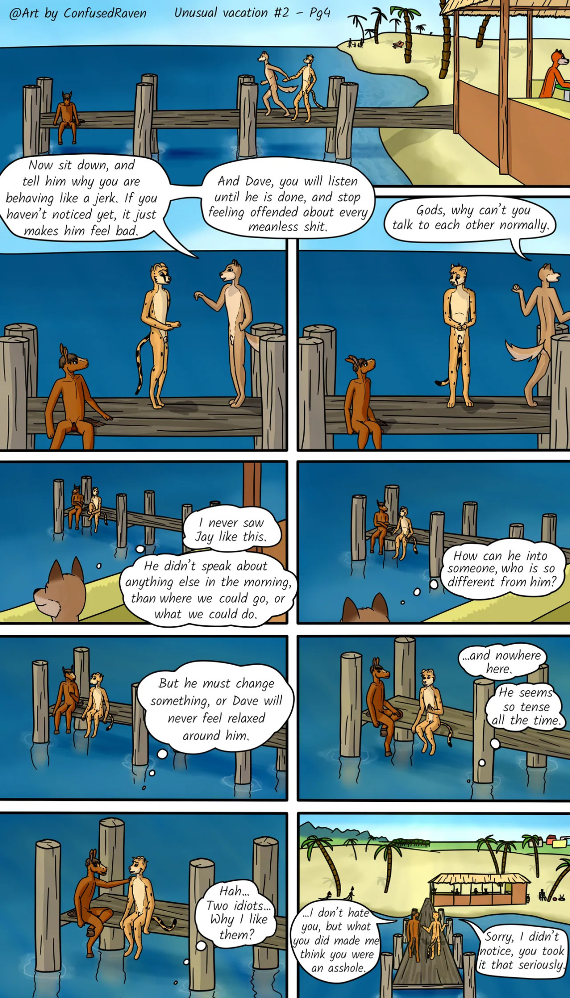 [ConfusedRaven] Unusual Vacation #2 - What are friends for