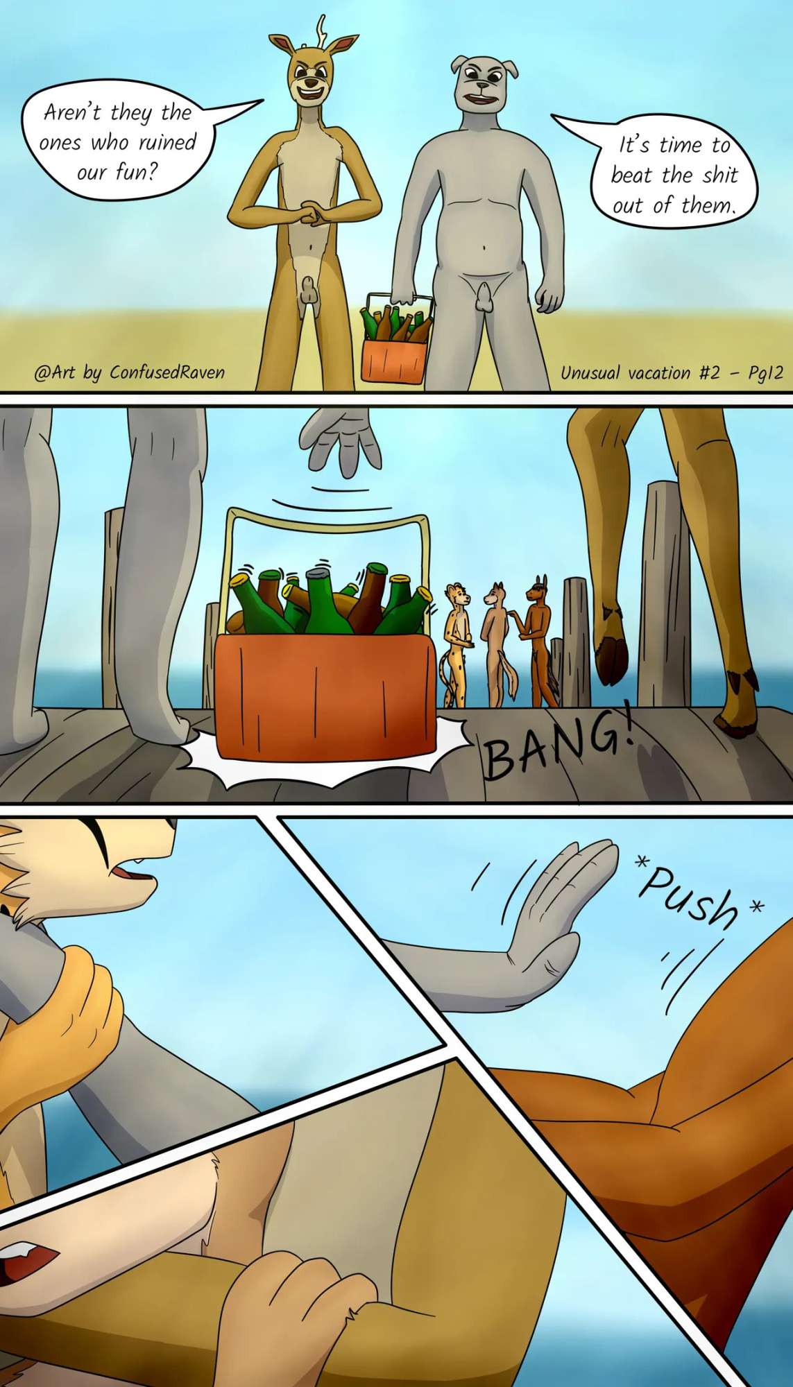 [ConfusedRaven] Unusual Vacation #2 - What are friends for