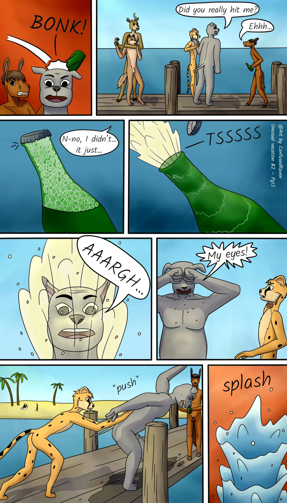 [ConfusedRaven] Unusual Vacation #2 - What are friends for