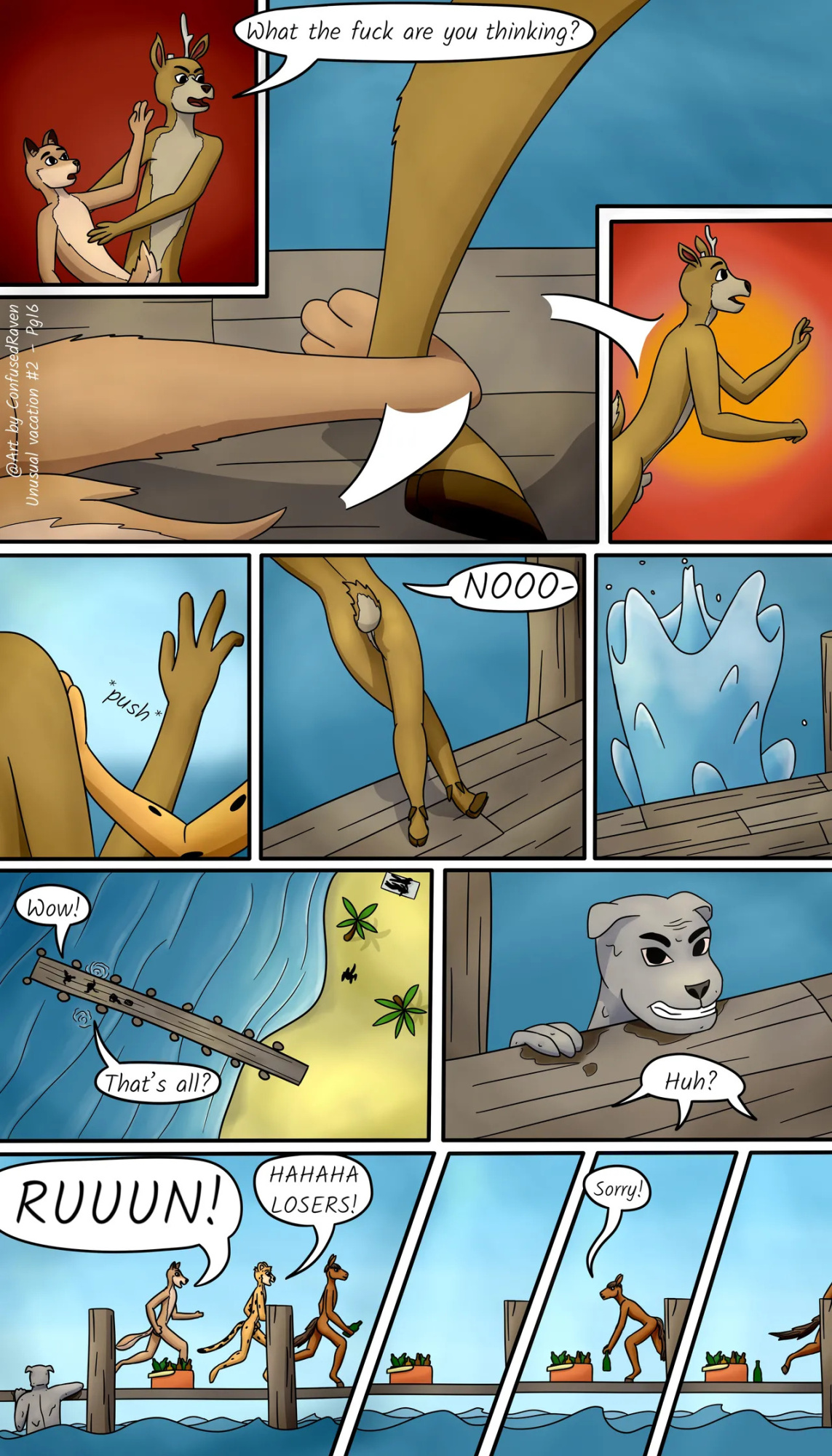 [ConfusedRaven] Unusual Vacation #2 - What are friends for