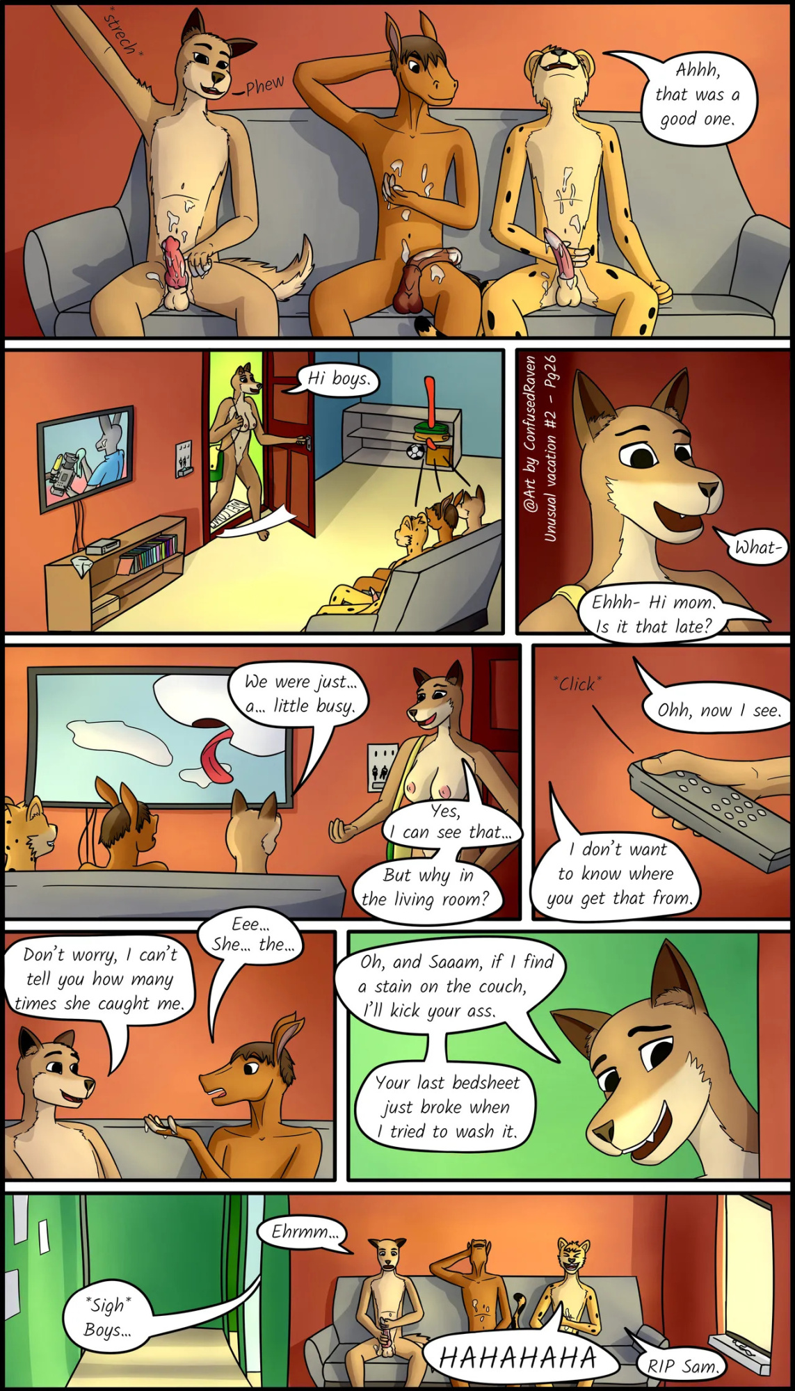 [ConfusedRaven] Unusual Vacation #2 - What are friends for
