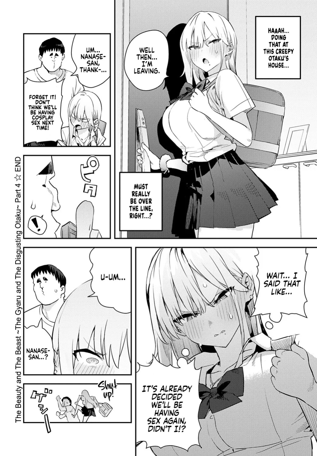 [Enokido] Bijyo to Yajyuu 4th~Gyaru to Kimoota~ | The Beauty and The Beast ~The Gyaru and The Disgusting Otaku~ 4th (COMIC Anthurium 2025-10) [English] [Coffedrug] [Digital]