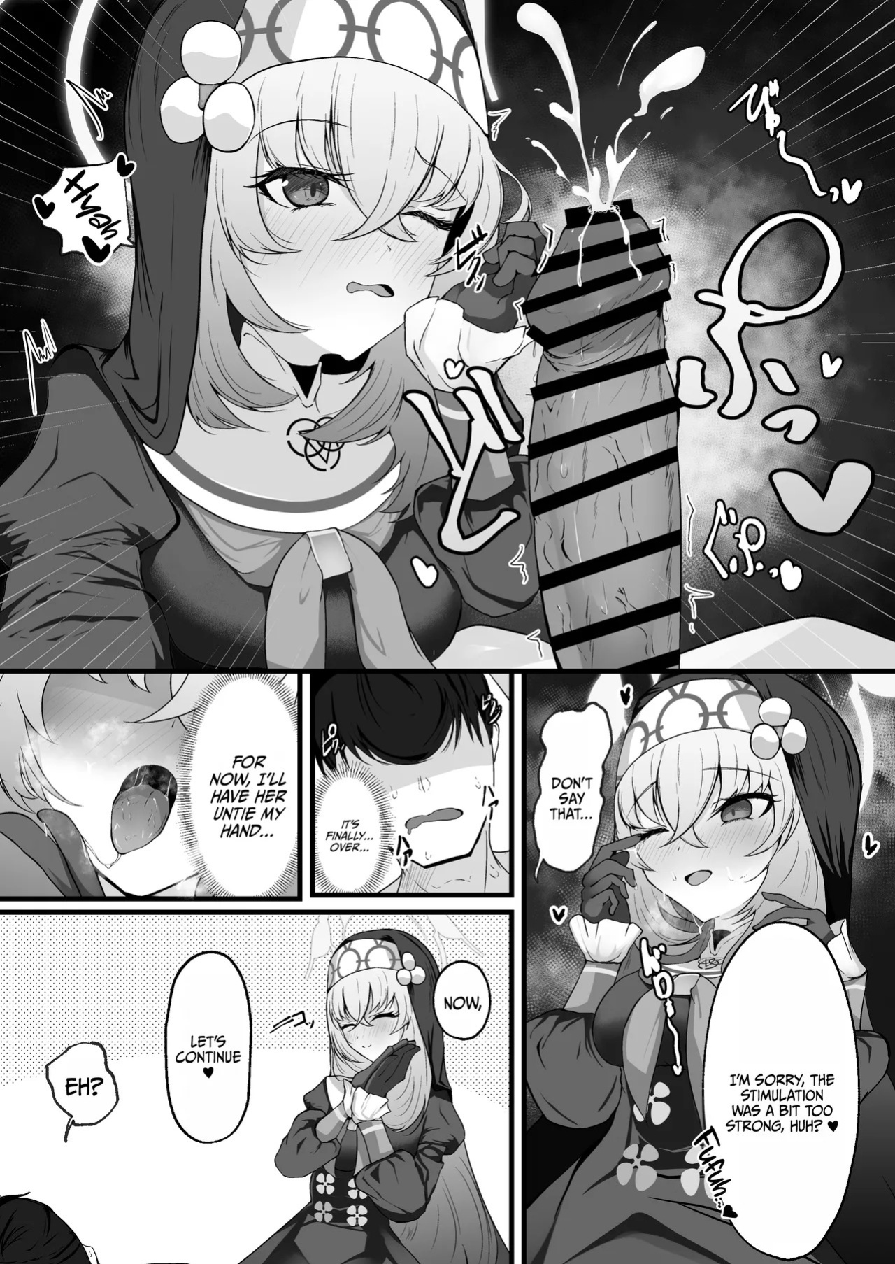 [Huyu no Tataki (Huyugatuo)] Kou Iu no ga Osuki nano desu yo ne | You Really Like This Kind Of Stuff, Don't You? (Blue Archive) [English] {Doujins.com} [Digital]