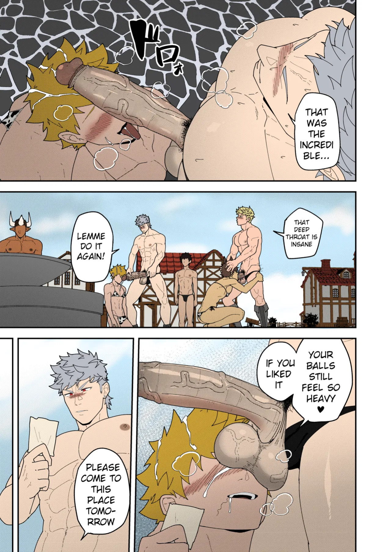 [PULIN Nabe (kakenari)] Benri-ya Bou ni Makasete Oke | Leave it to your Handyman's Tools [English] [Decensored] [Colorized] [Digital]