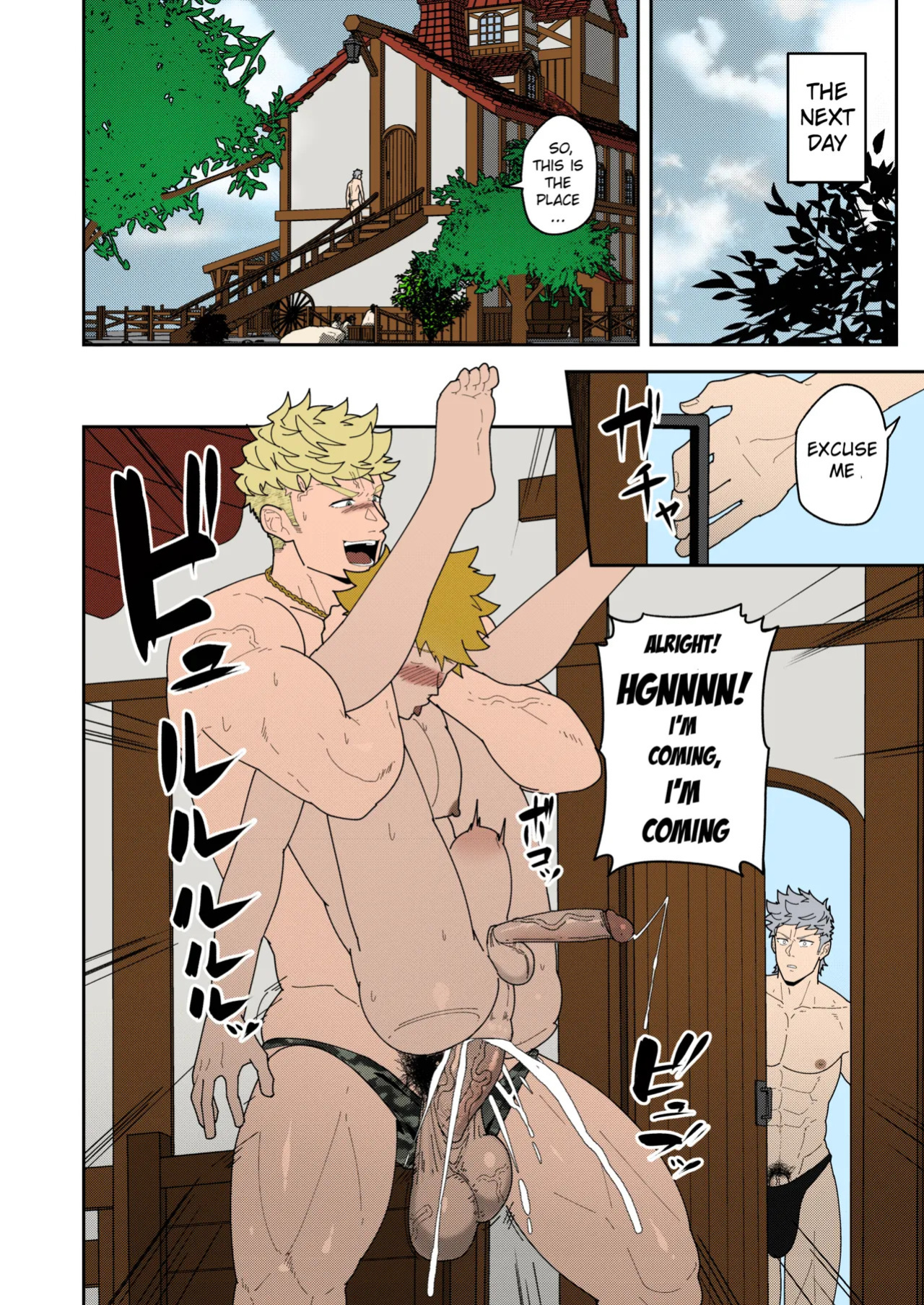 [PULIN Nabe (kakenari)] Benri-ya Bou ni Makasete Oke | Leave it to your Handyman's Tools [English] [Decensored] [Colorized] [Digital]