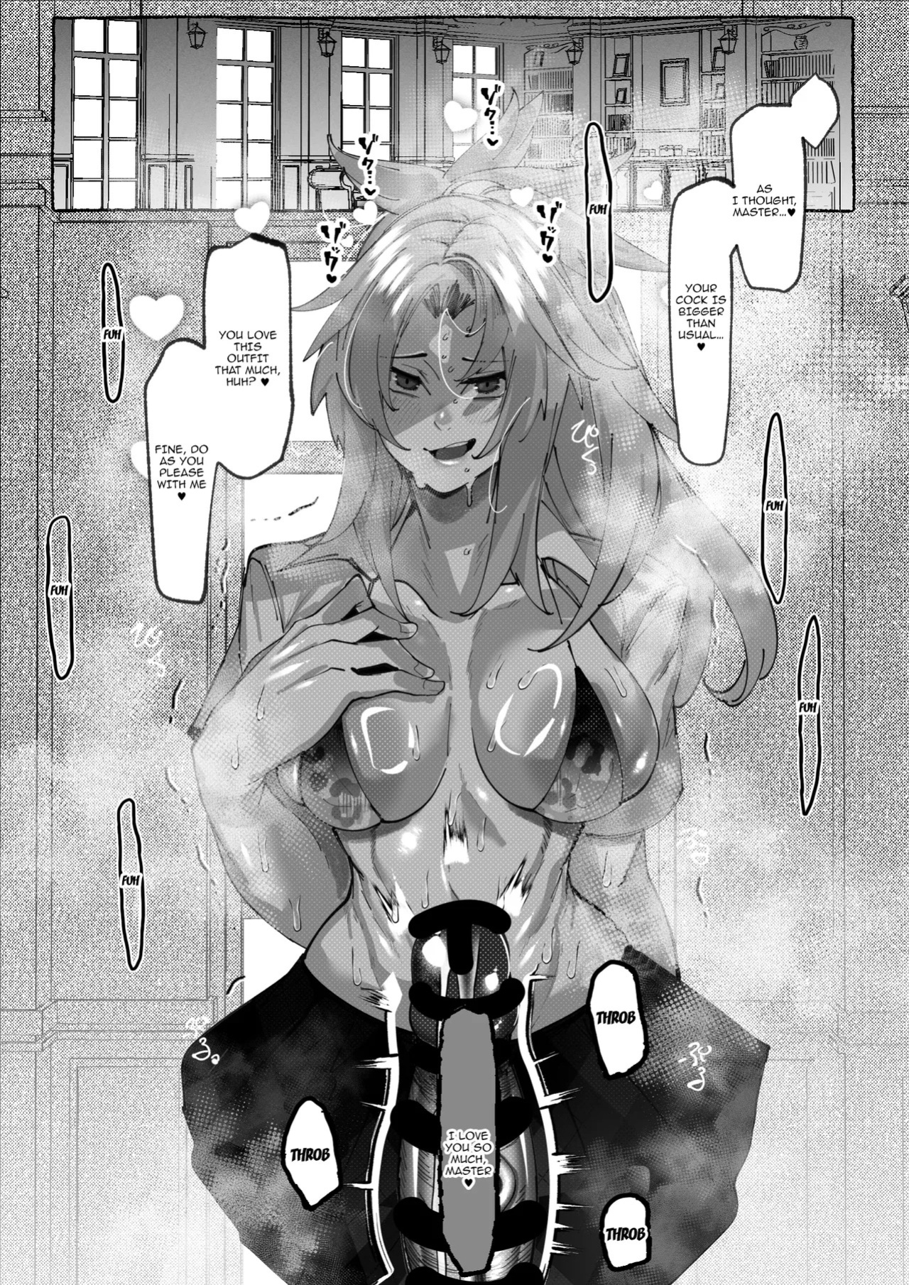 [Konatuiro (Mr.way)] Caenis to Mordred no Master Ian Pakopako Kyuusokubi | Caenis And Mordred's Master Soothing Fuckfest Holiday (Fate/Grand Order) [English] {Doujins.com}