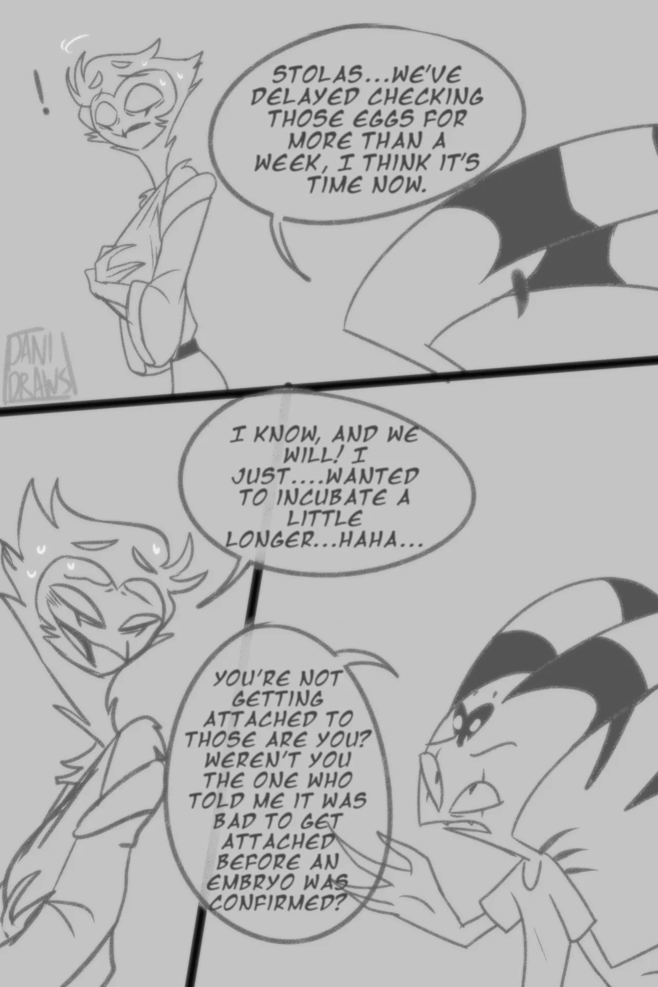 Blitzø & Stolas's Egg Journey