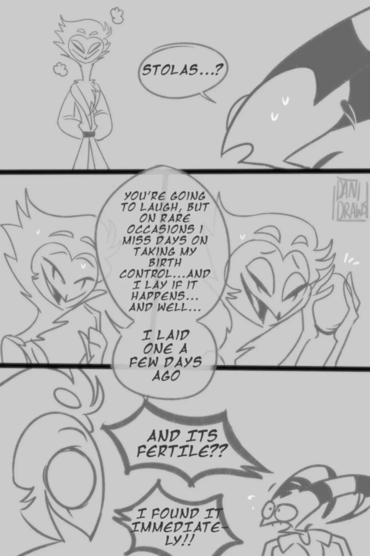 Blitzø & Stolas's Egg Journey