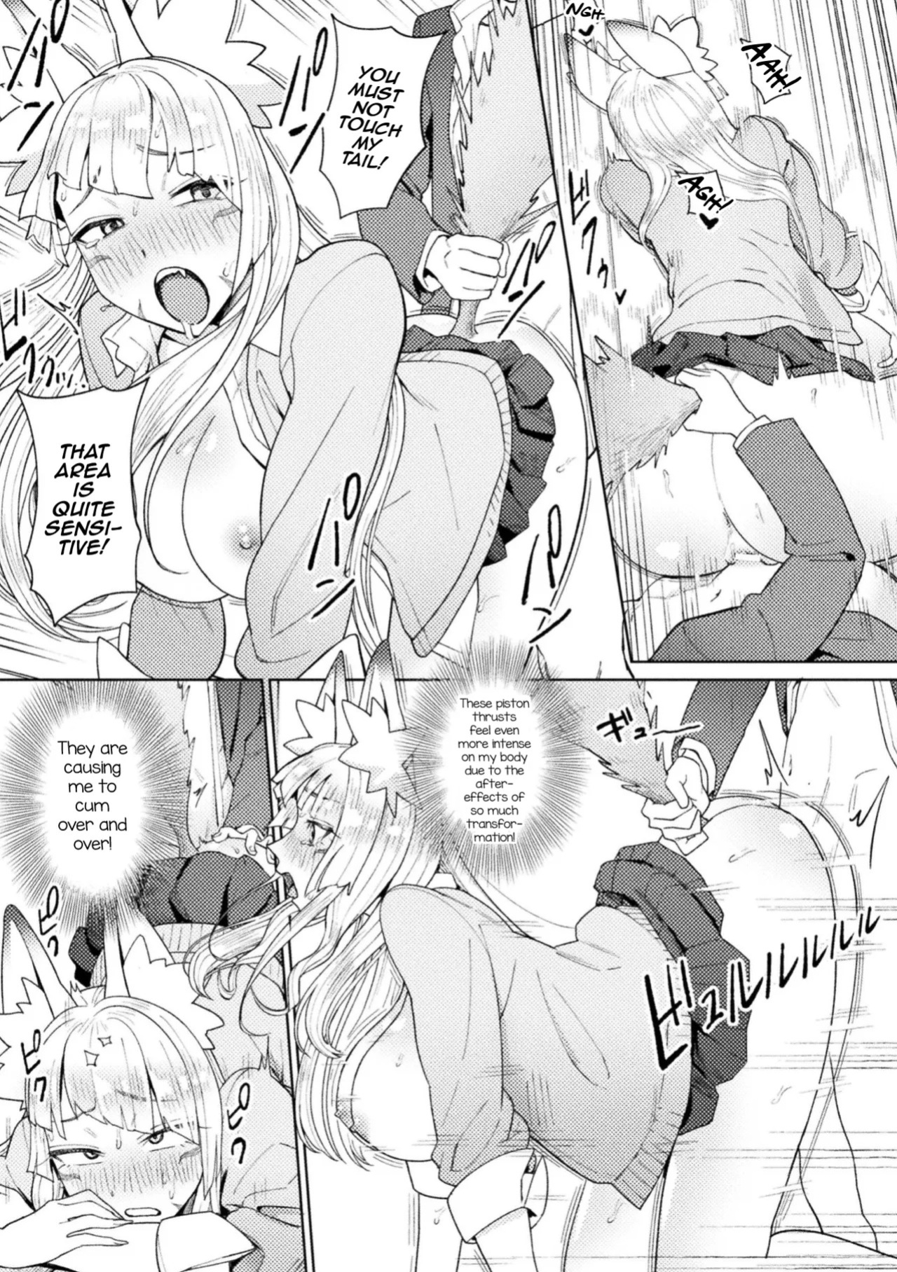 [Issyoukin] Yokubari Megitsune! Shichihenge (Bessatsu Comic Unreal Jingai Osananajimi to no Hatsutaiken Vol. 2) [English] [mysterymeat3] [Digital]