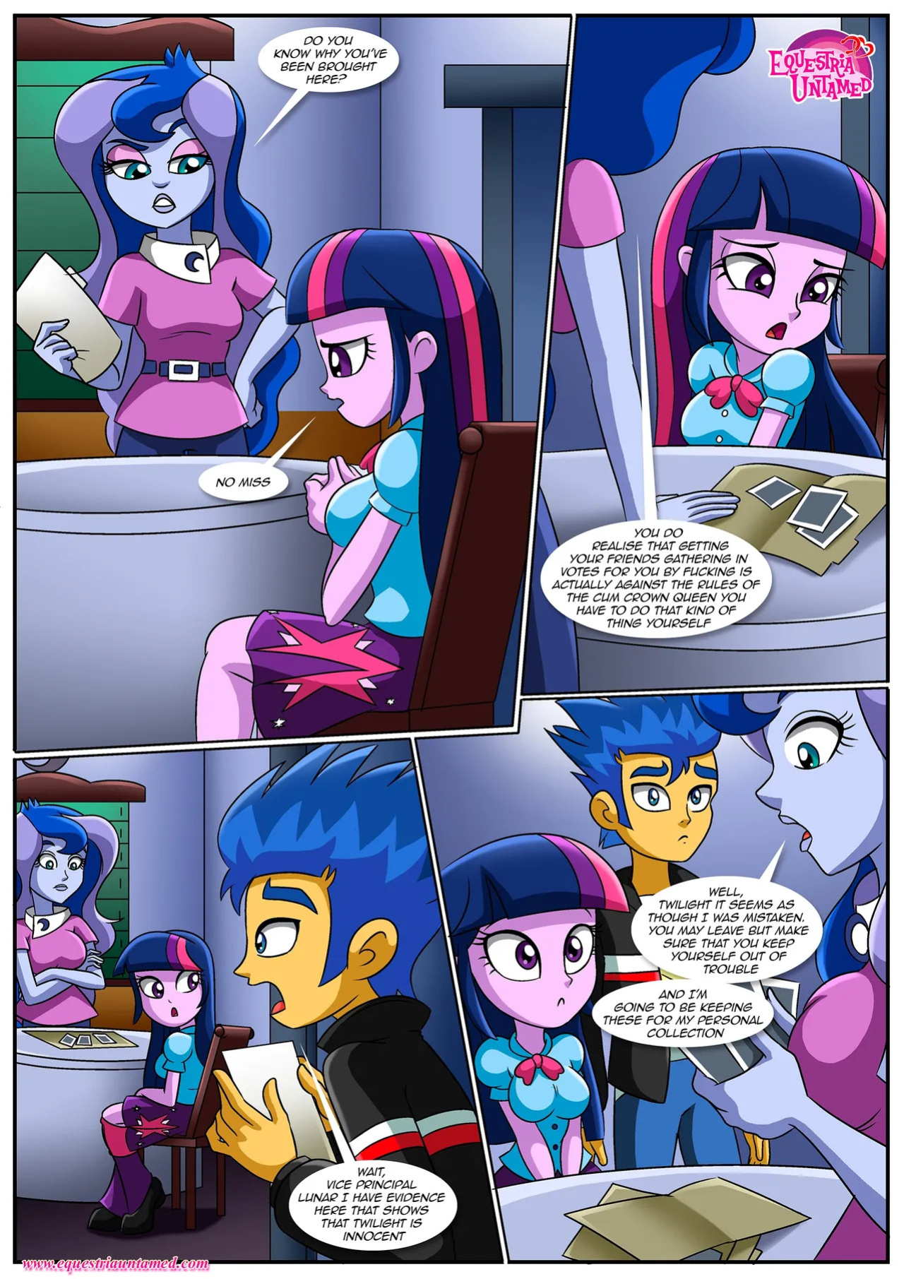 [PalComix] Equestria Girls Unleashed 3