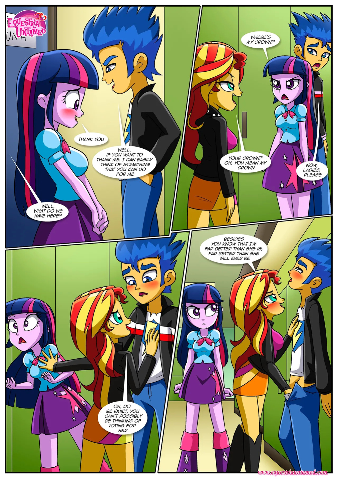 [PalComix] Equestria Girls Unleashed 3