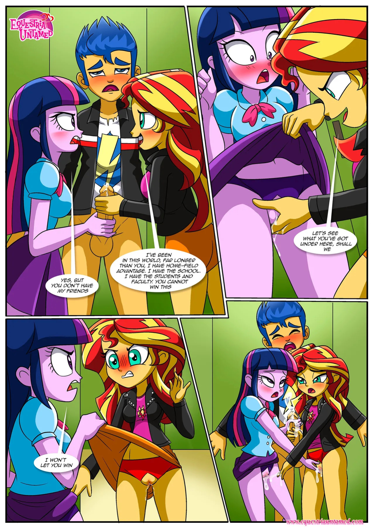 [PalComix] Equestria Girls Unleashed 3