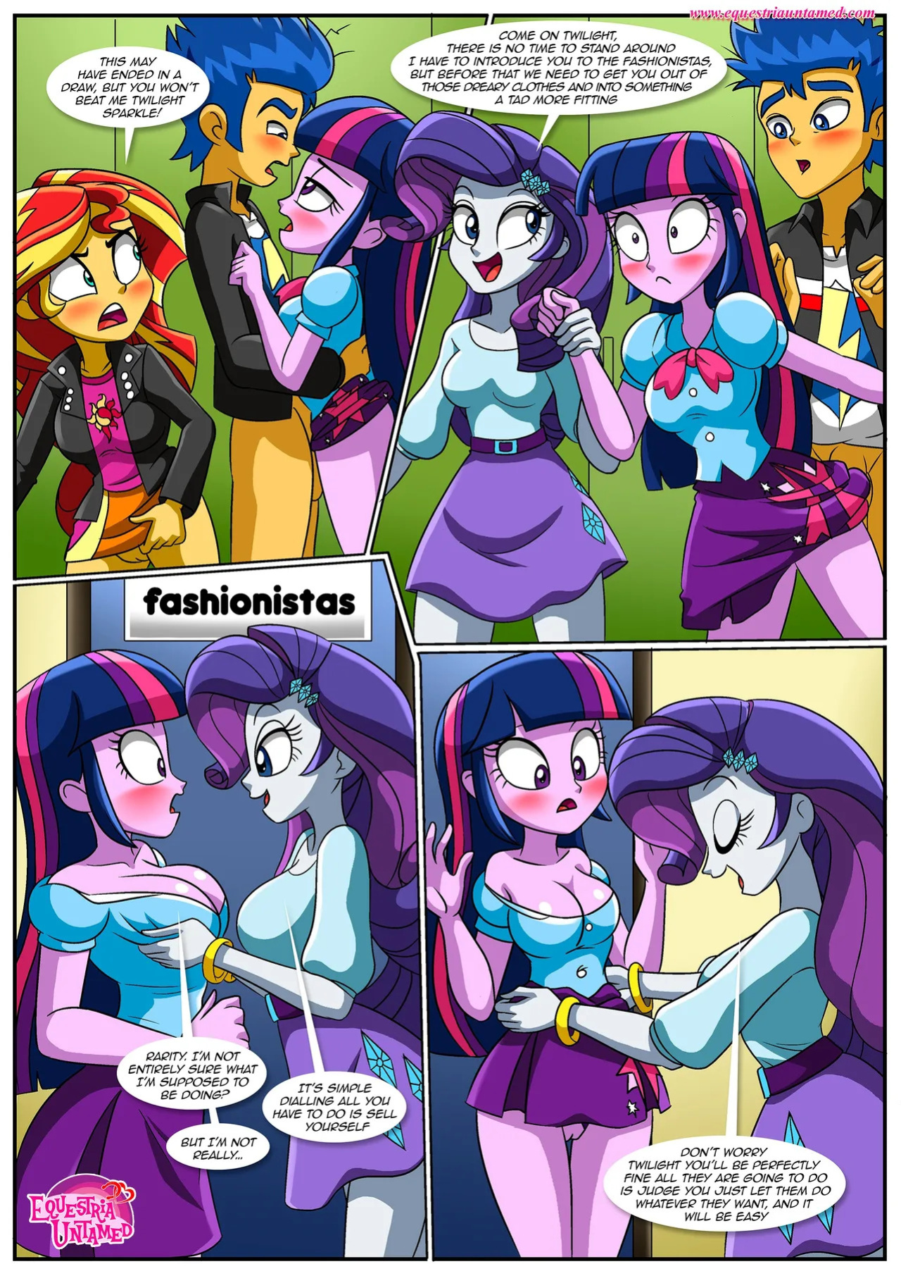 [PalComix] Equestria Girls Unleashed 3