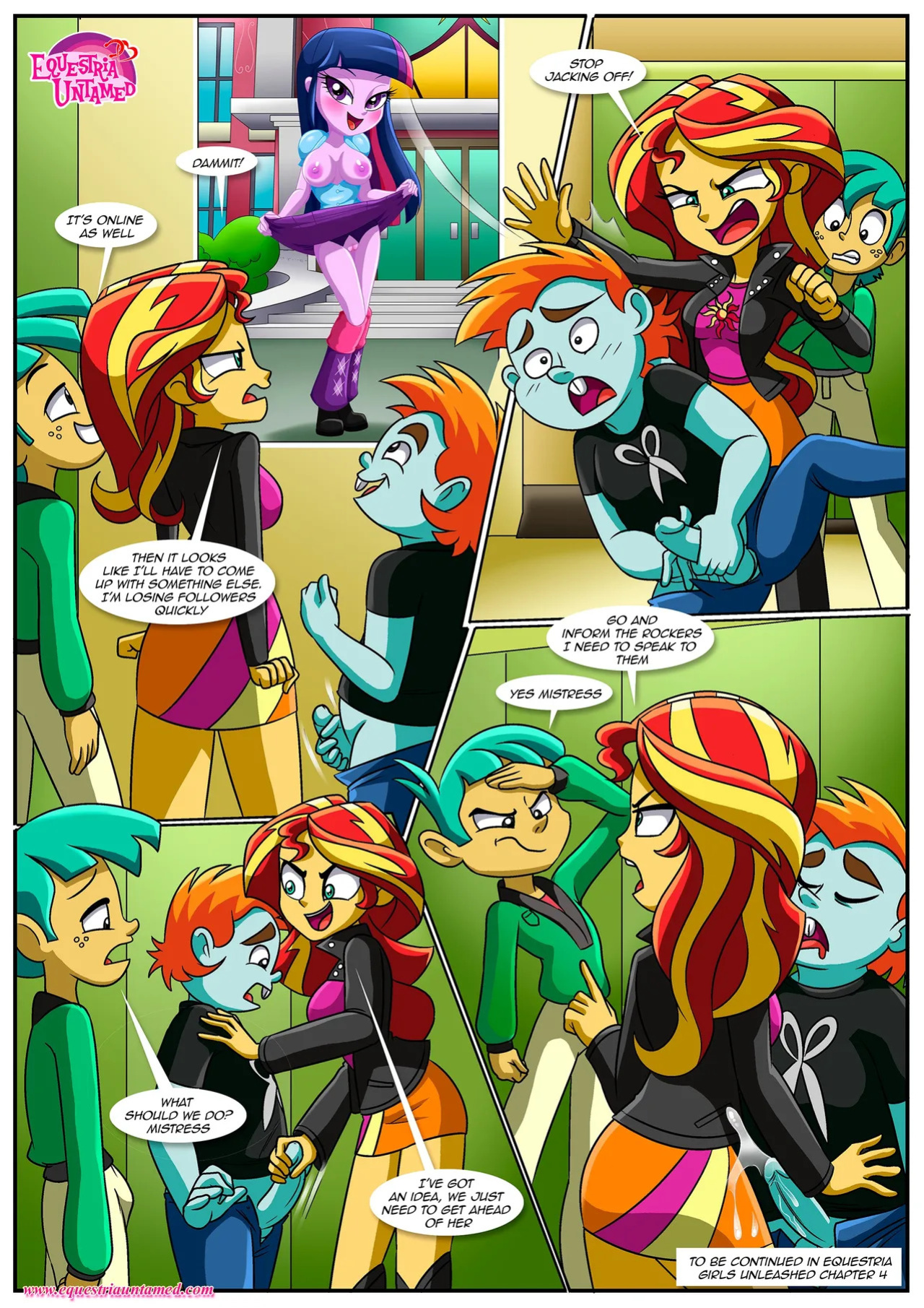 [PalComix] Equestria Girls Unleashed 3