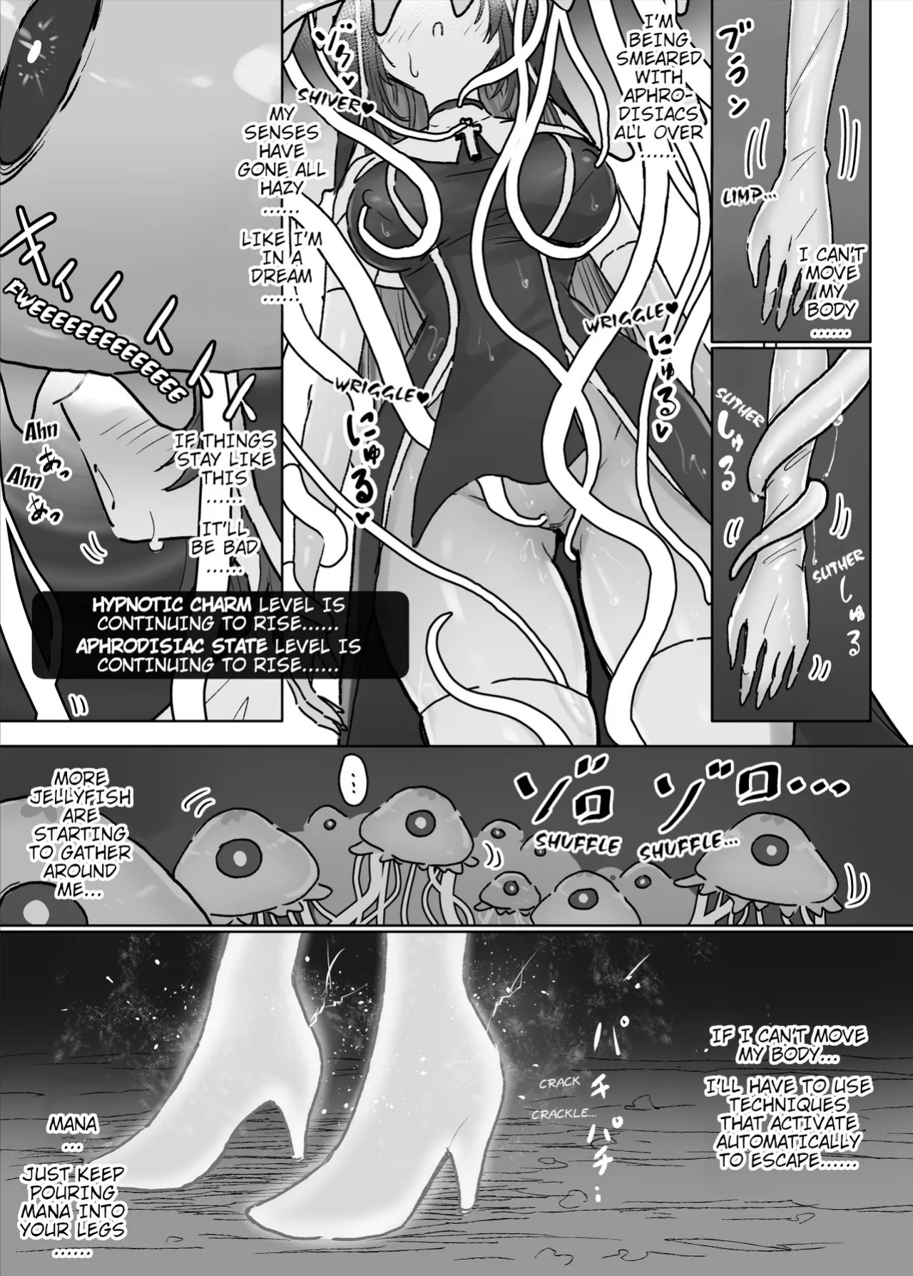 [Neruhitsuji] Joutai Ijou Taisei Sister-san to Taisei Kantsuu Saimin Kurage | "Abnormal Status"-Resistant Nun vs. Resistance-Penetrating Hypnotic Jellyfish [English]