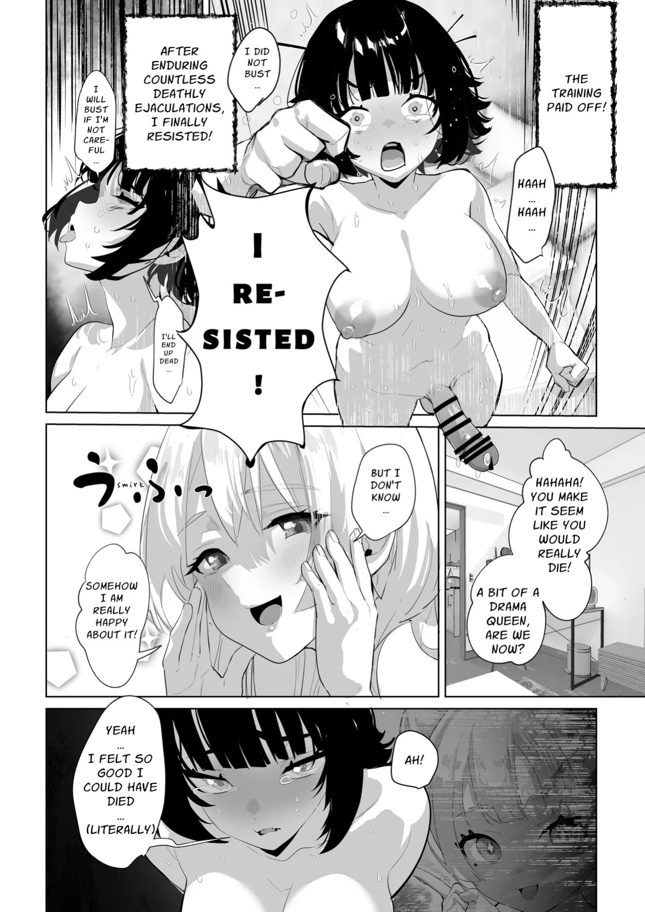 [Raise wa Futanari Bishoujo (orion)] Futanari Deathloop Challenge ~I'll Die If I Ejaculate, But I Want to Make Her Cum~ [English] [Pyruz Translation]