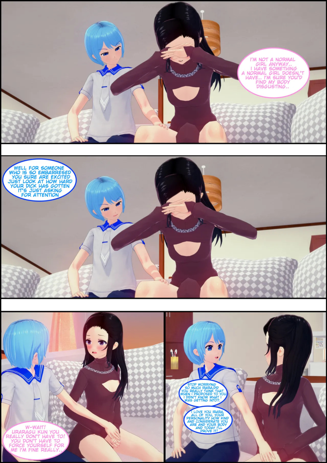 showing my futanari girlfriend how much i love her (ongoing)