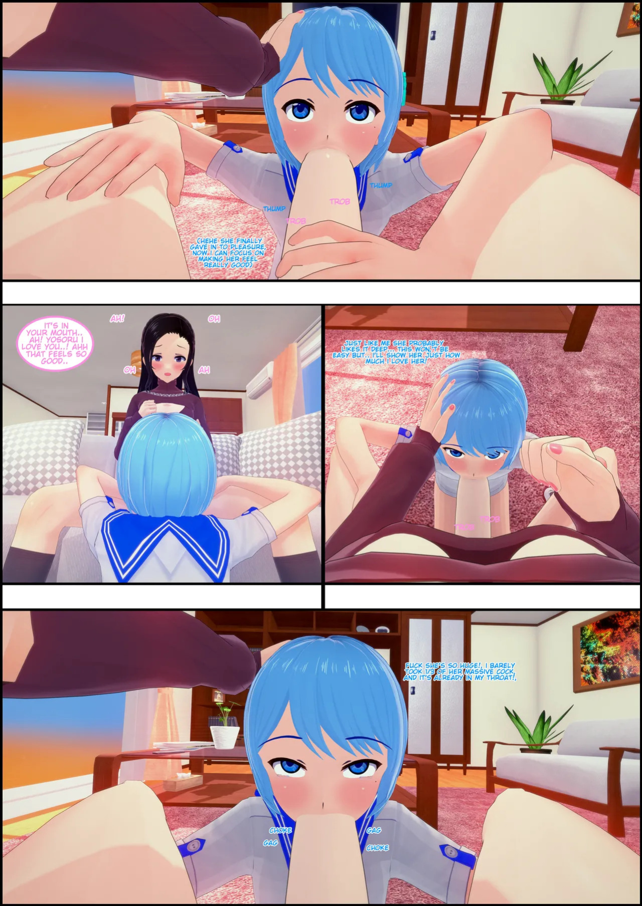 showing my futanari girlfriend how much i love her (ongoing)