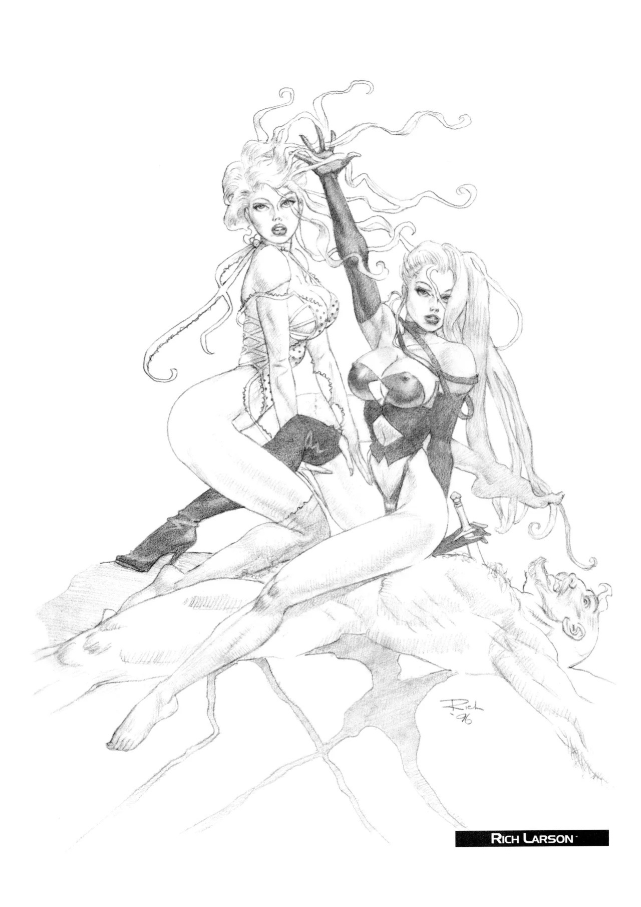 Leather & Lace (A Gallery Girls Collection) [English]