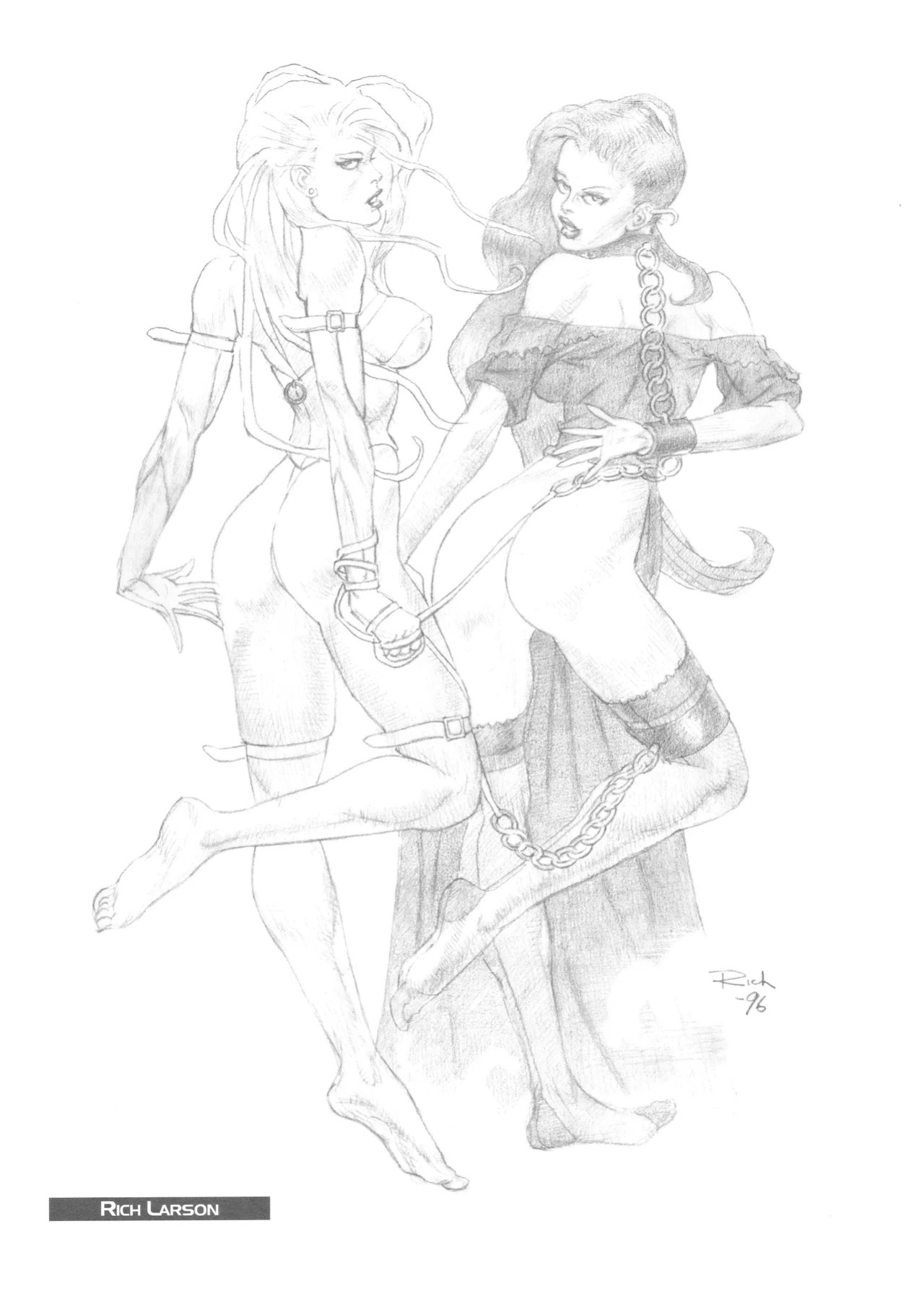 Leather & Lace (A Gallery Girls Collection) [English]