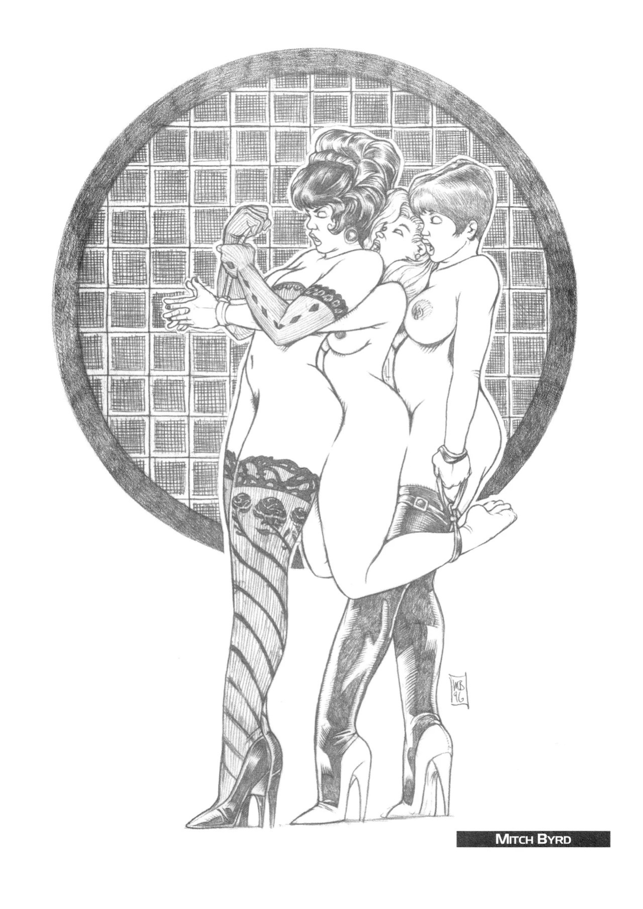 Leather & Lace (A Gallery Girls Collection) [English]