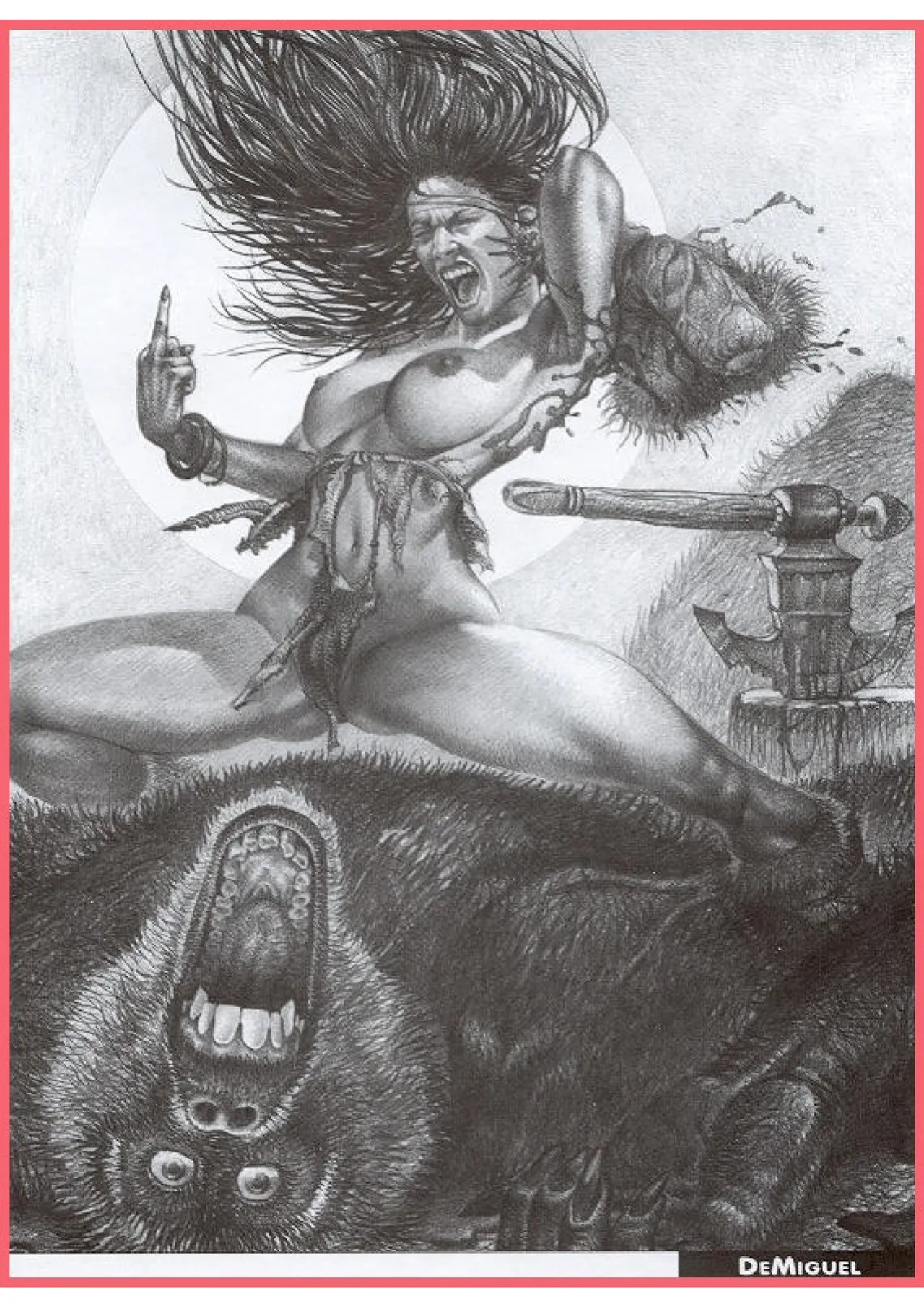 Primal Lust (A Gallery Girls Collection) [English]