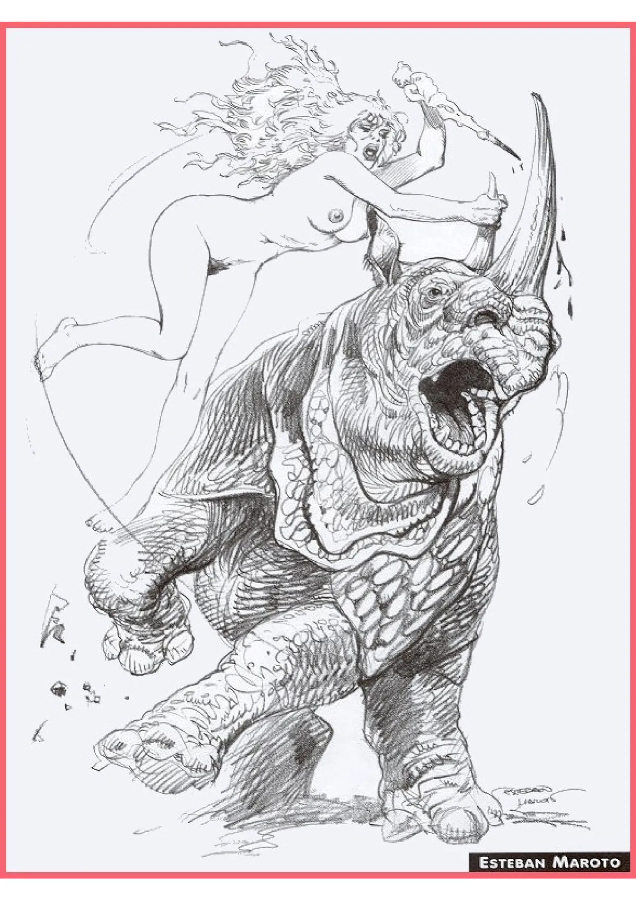Primal Lust (A Gallery Girls Collection) [English]