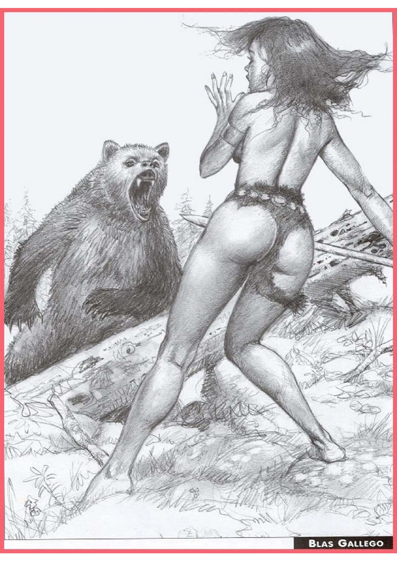 Primal Lust (A Gallery Girls Collection) [English]