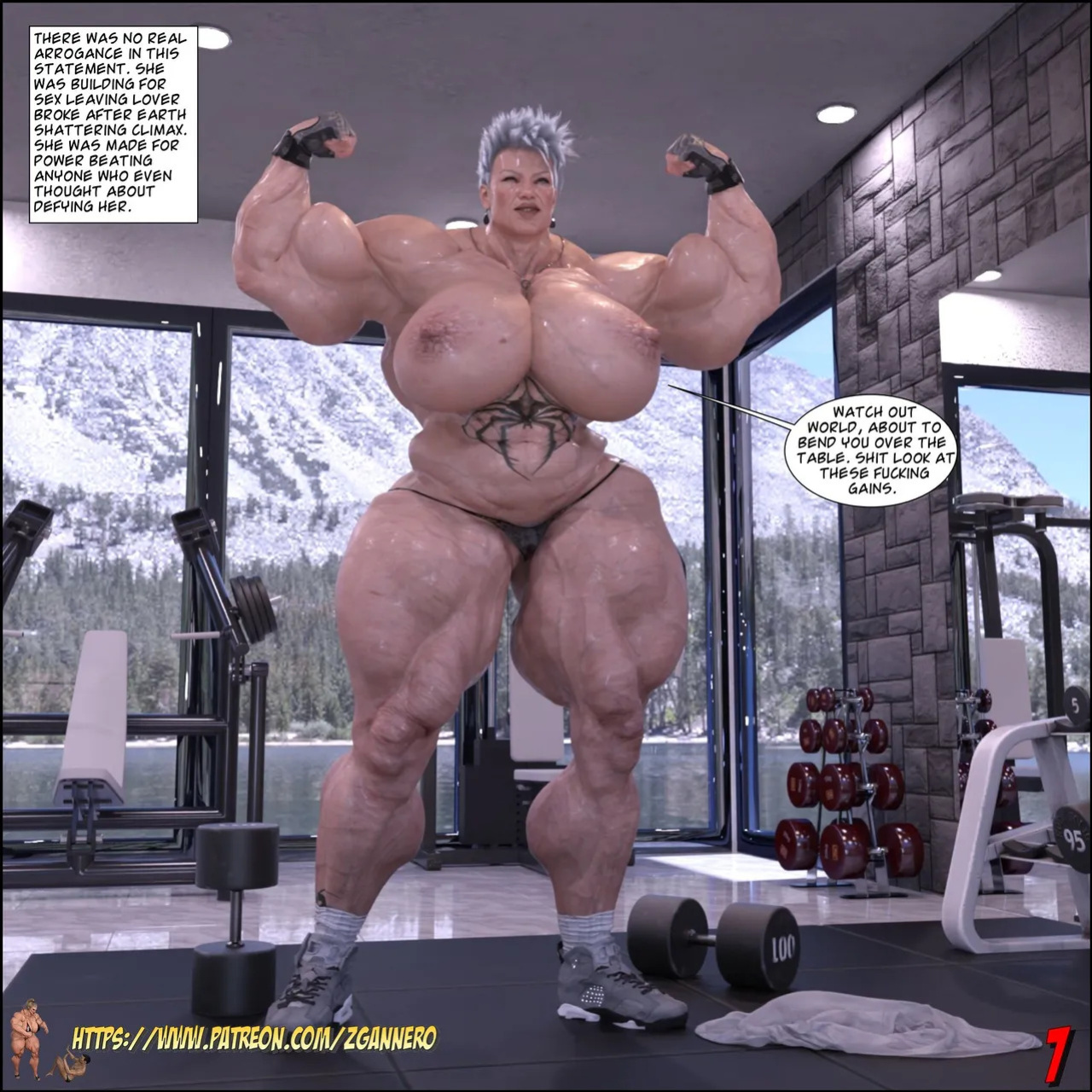 ZGANNERO The Black Widow (part1)