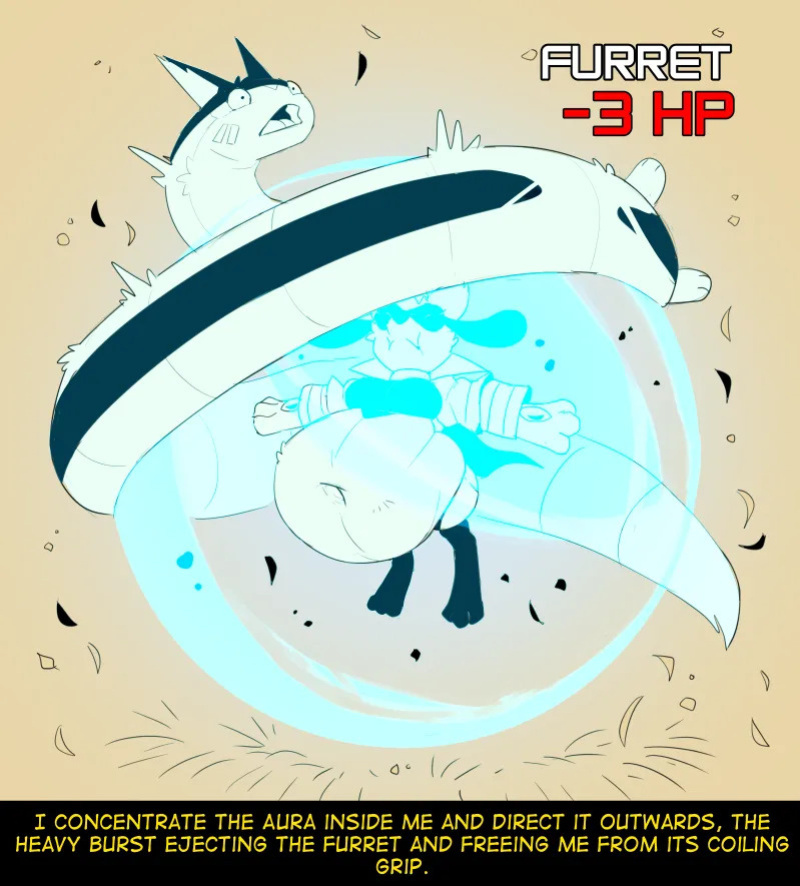 [Fidchell] Hildegard's Quest for Aura - Sentret/Furret (19)