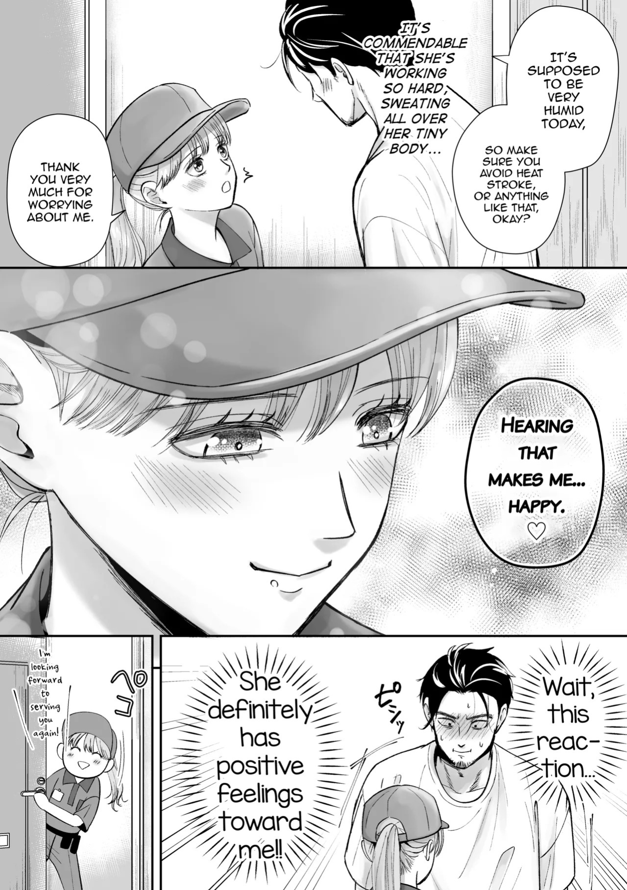 [Itomitsudou (Mitsujirou)] Otoko no Ko otodokeshimasu! ~Itsumo kuru Haitatsuin-san ga masaka no Otoko no Ko dattakedo mayowazu hameta~ [English] [mysterymeat3]