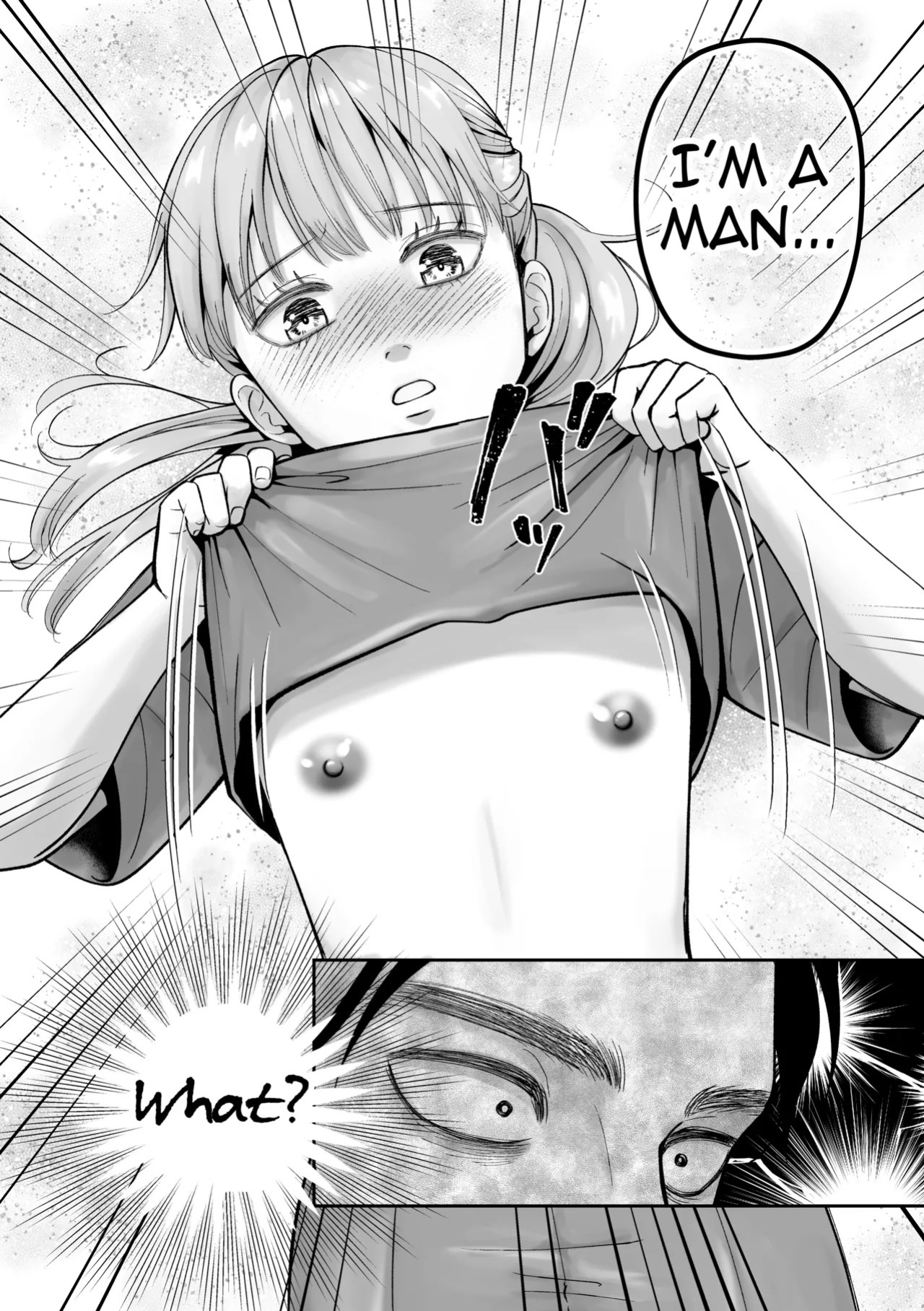 [Itomitsudou (Mitsujirou)] Otoko no Ko otodokeshimasu! ~Itsumo kuru Haitatsuin-san ga masaka no Otoko no Ko dattakedo mayowazu hameta~ [English] [mysterymeat3]