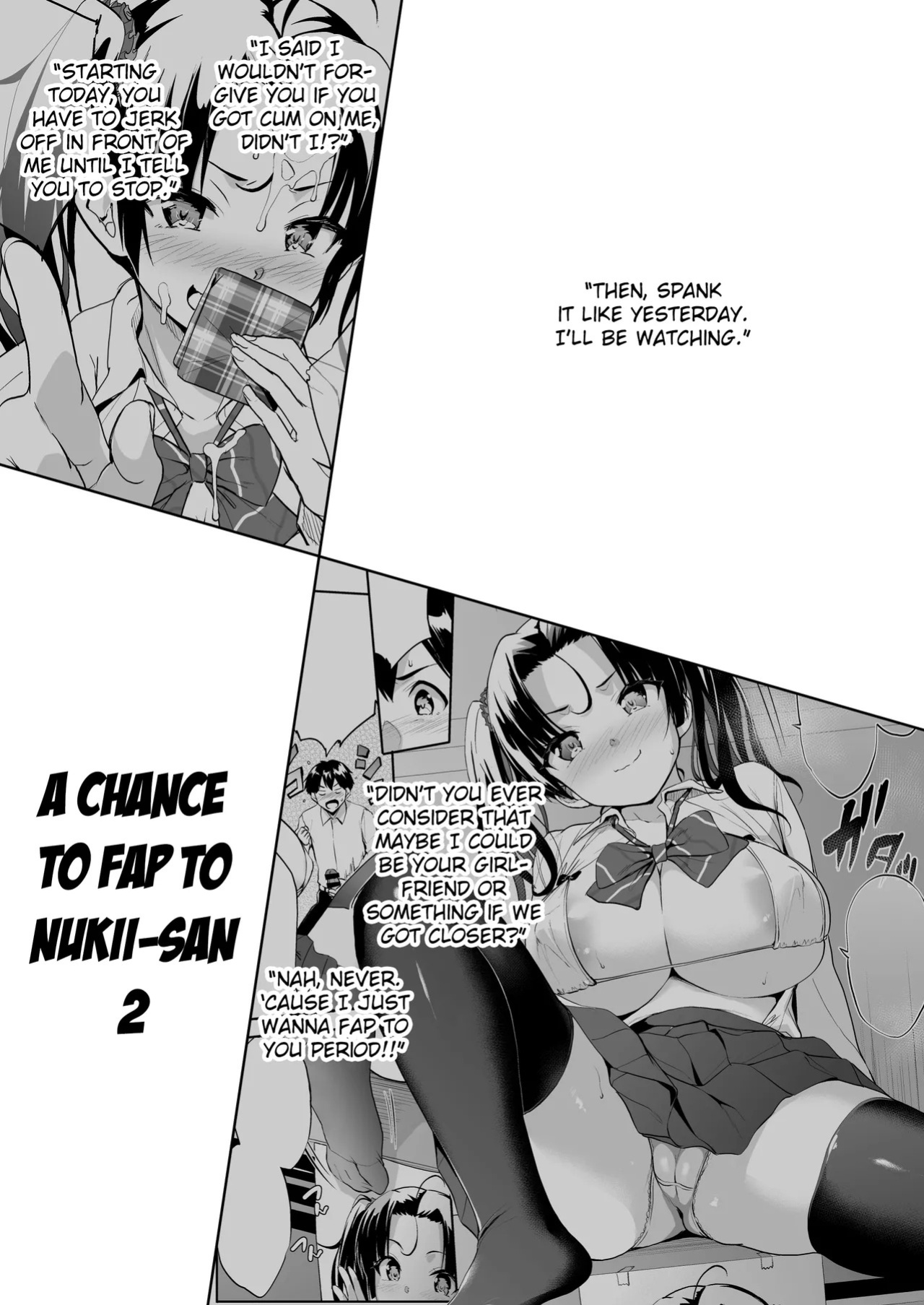 [Jouji Mujoh (Shinozuka George)] Nukii-san Shikorare Chance 2 | A Chance to Fap to Nukii-san 2 [English] {brolen} [Digital]