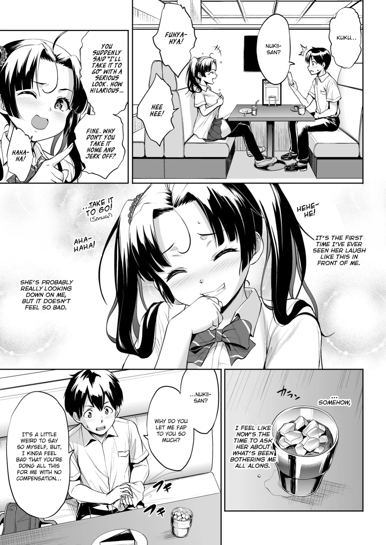 [Jouji Mujoh (Shinozuka George)] Nukii-san Shikorare Chance 2 | A Chance to Fap to Nukii-san 2 [English] {brolen} [Digital]