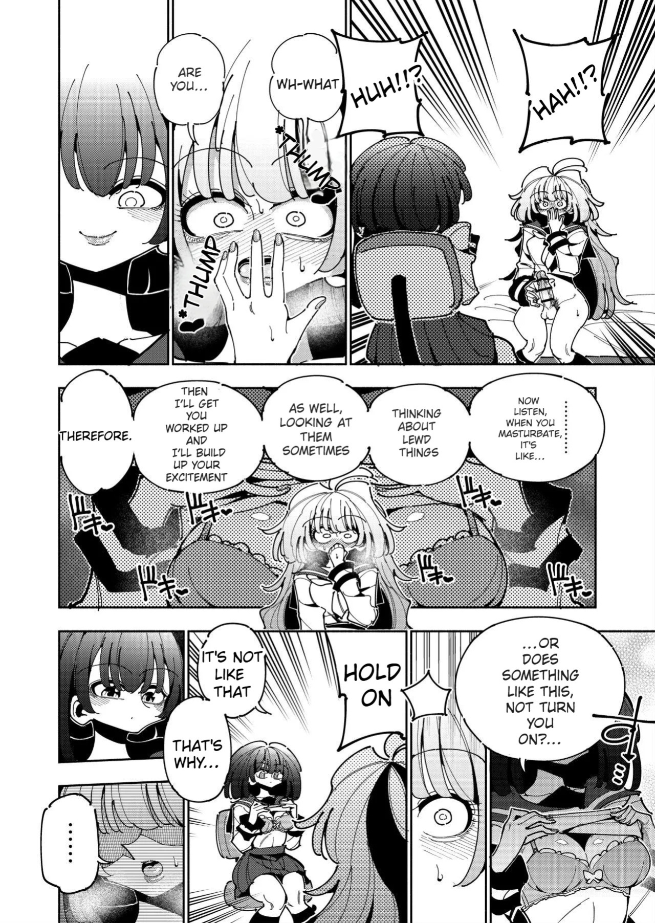 Shizuku and Shiori IF (First Part) -Learn in Five Days! A Guide to Futanari Masturbation- (1st to 2nd day)