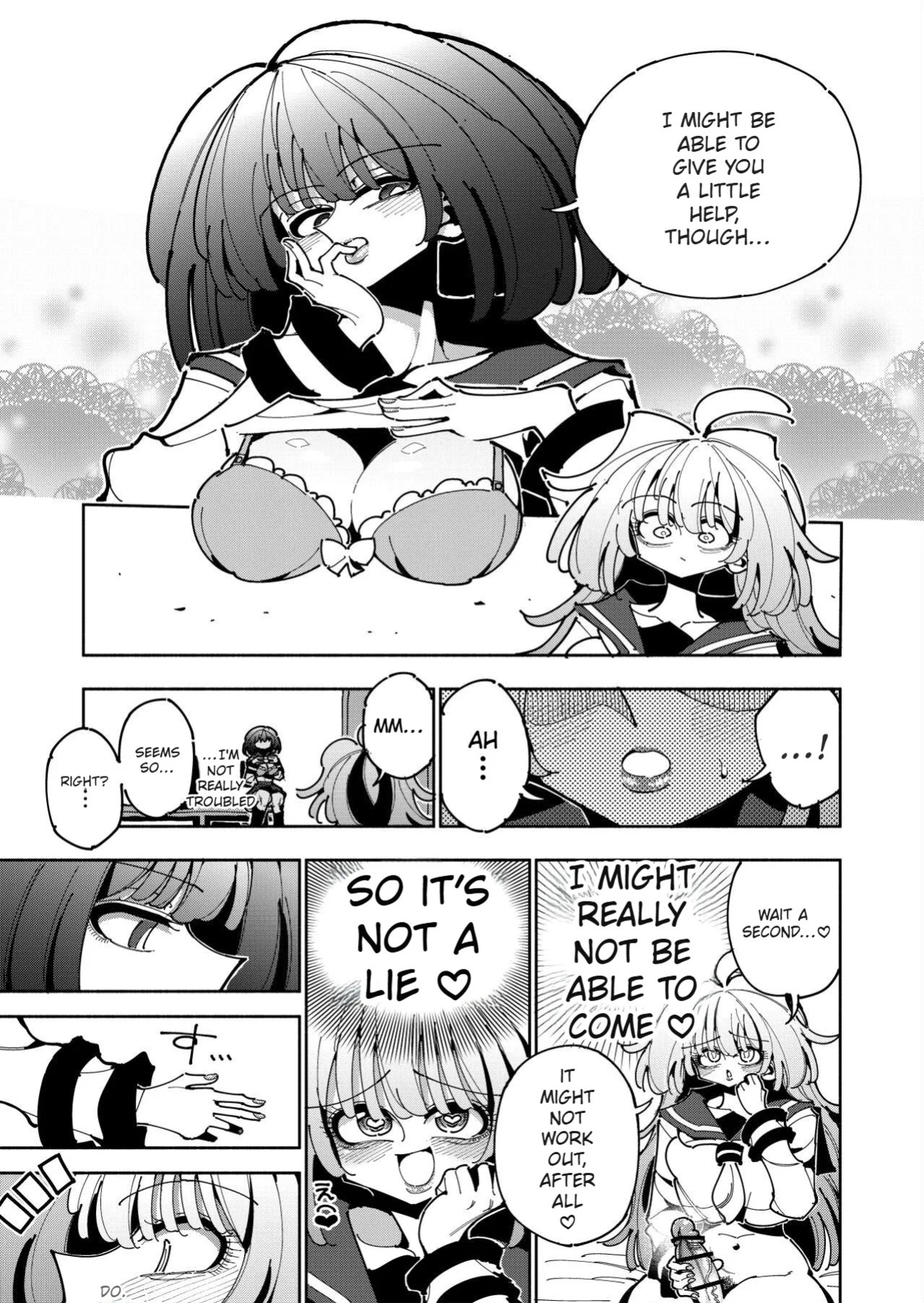 Shizuku and Shiori IF (First Part) -Learn in Five Days! A Guide to Futanari Masturbation- (1st to 2nd day)