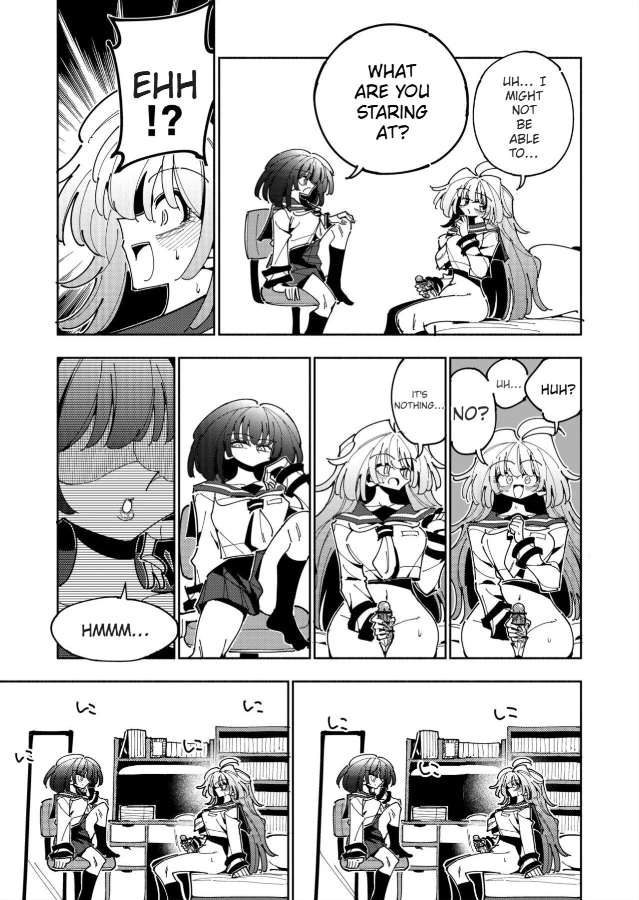 Shizuku and Shiori IF (First Part) -Learn in Five Days! A Guide to Futanari Masturbation- (1st to 2nd day)