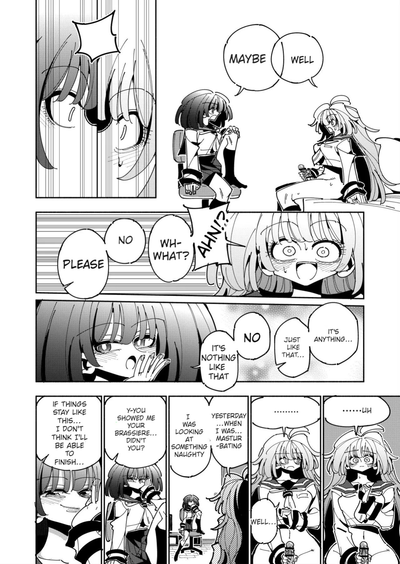Shizuku and Shiori IF (First Part) -Learn in Five Days! A Guide to Futanari Masturbation- (1st to 2nd day)
