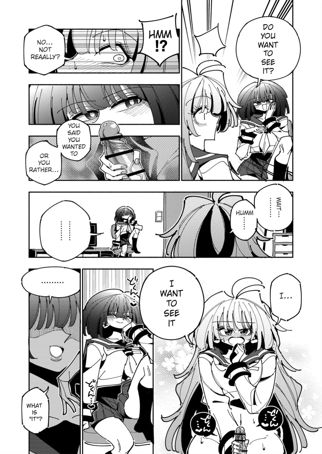 Shizuku and Shiori IF (First Part) -Learn in Five Days! A Guide to Futanari Masturbation- (1st to 2nd day)