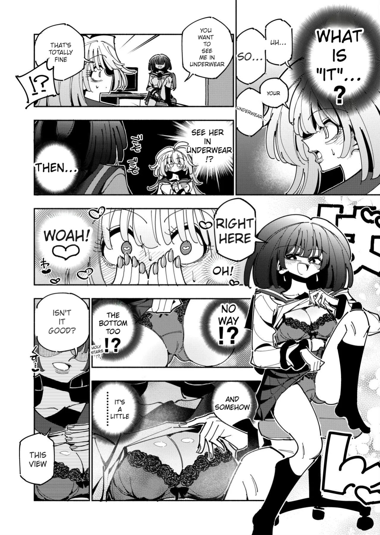 Shizuku and Shiori IF (First Part) -Learn in Five Days! A Guide to Futanari Masturbation- (1st to 2nd day)