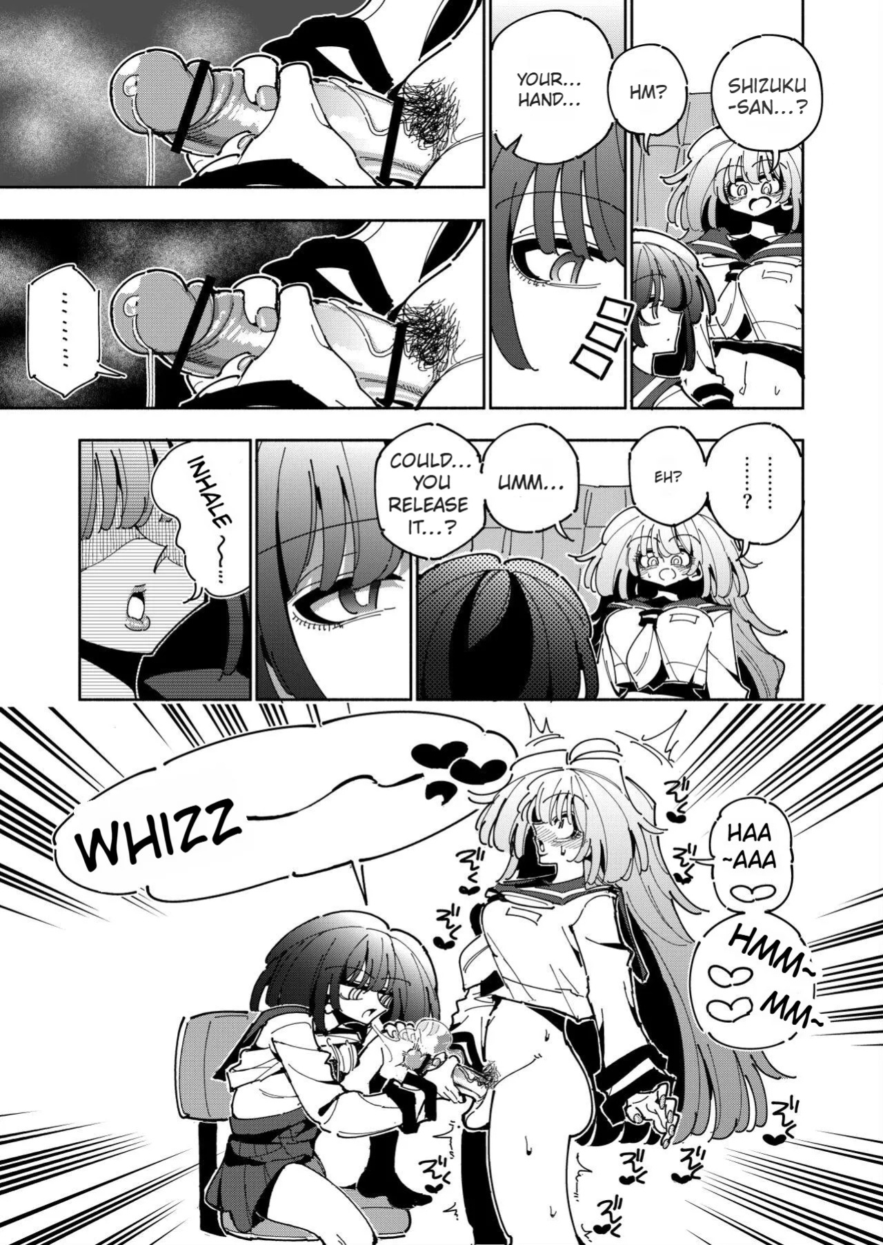 Shizuku and Shiori IF (First Part) -Learn in Five Days! A Guide to Futanari Masturbation- (1st to 2nd day)