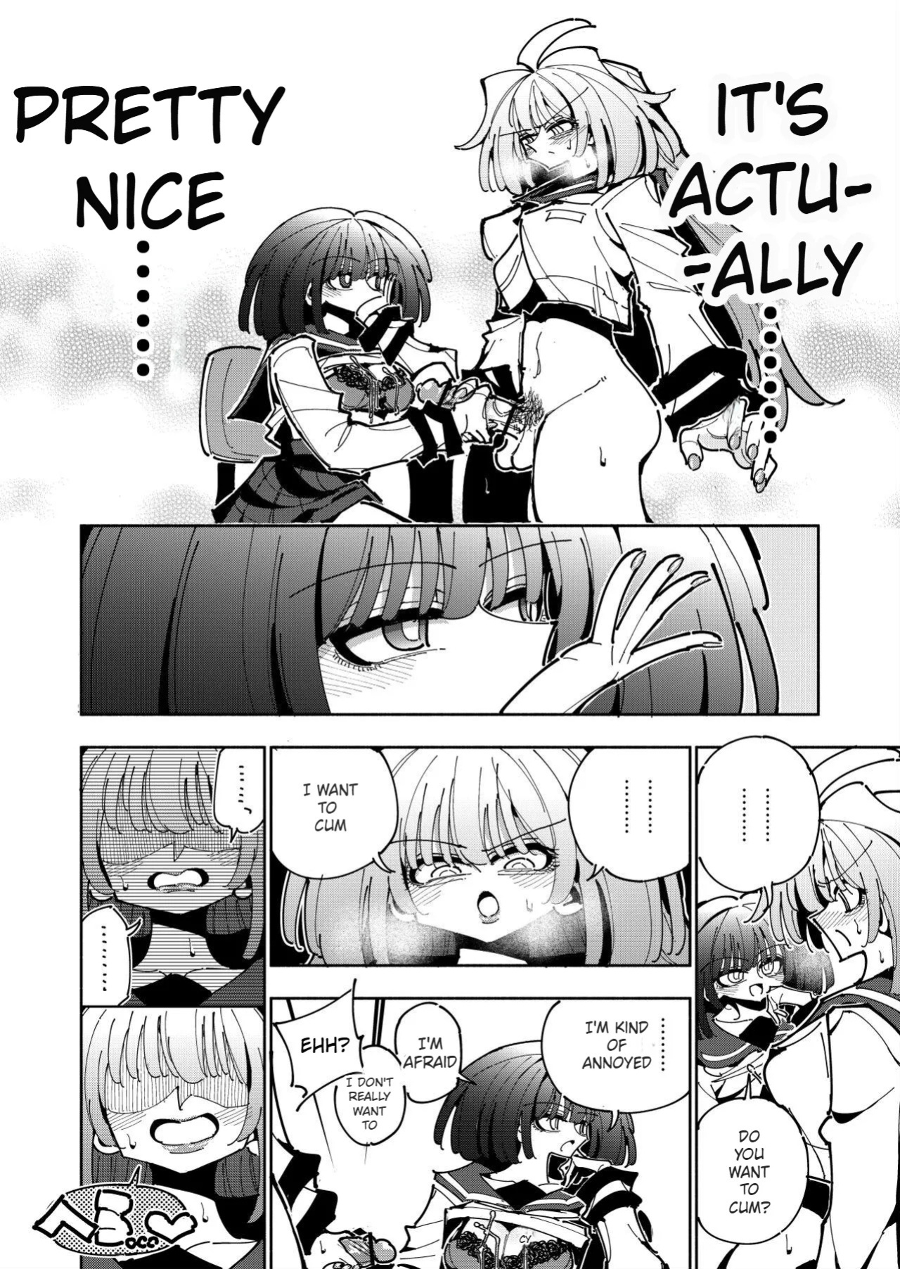 Shizuku and Shiori IF (First Part) -Learn in Five Days! A Guide to Futanari Masturbation- (1st to 2nd day)
