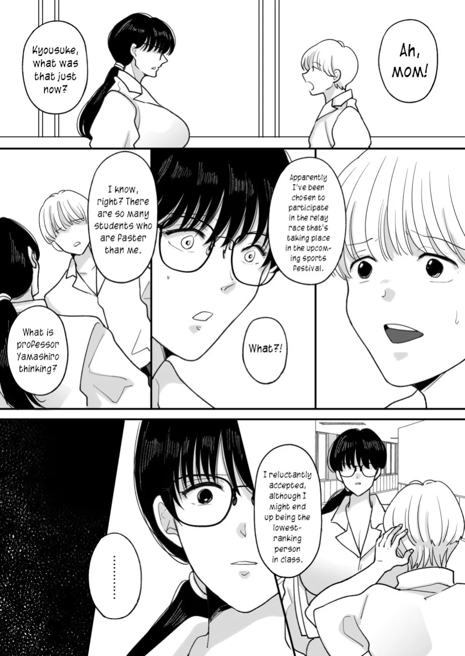 [Nyan dorosei] Suugaku Kyoushi no Kaa-san ga Taiiku Kyoushi ni Netorareru | My mother, the math professor, being stolen away by my gym professor, part 2 [English] [joobuspaidatr]