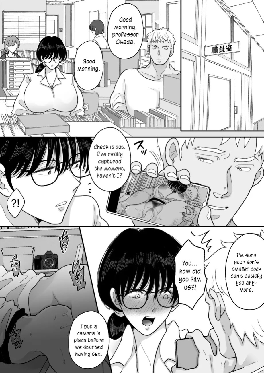 [Nyan dorosei] Suugaku Kyoushi no Kaa-san ga Taiiku Kyoushi ni Netorareru | My mother, the math professor, being stolen away by my gym professor, part 2 [English] [joobuspaidatr]