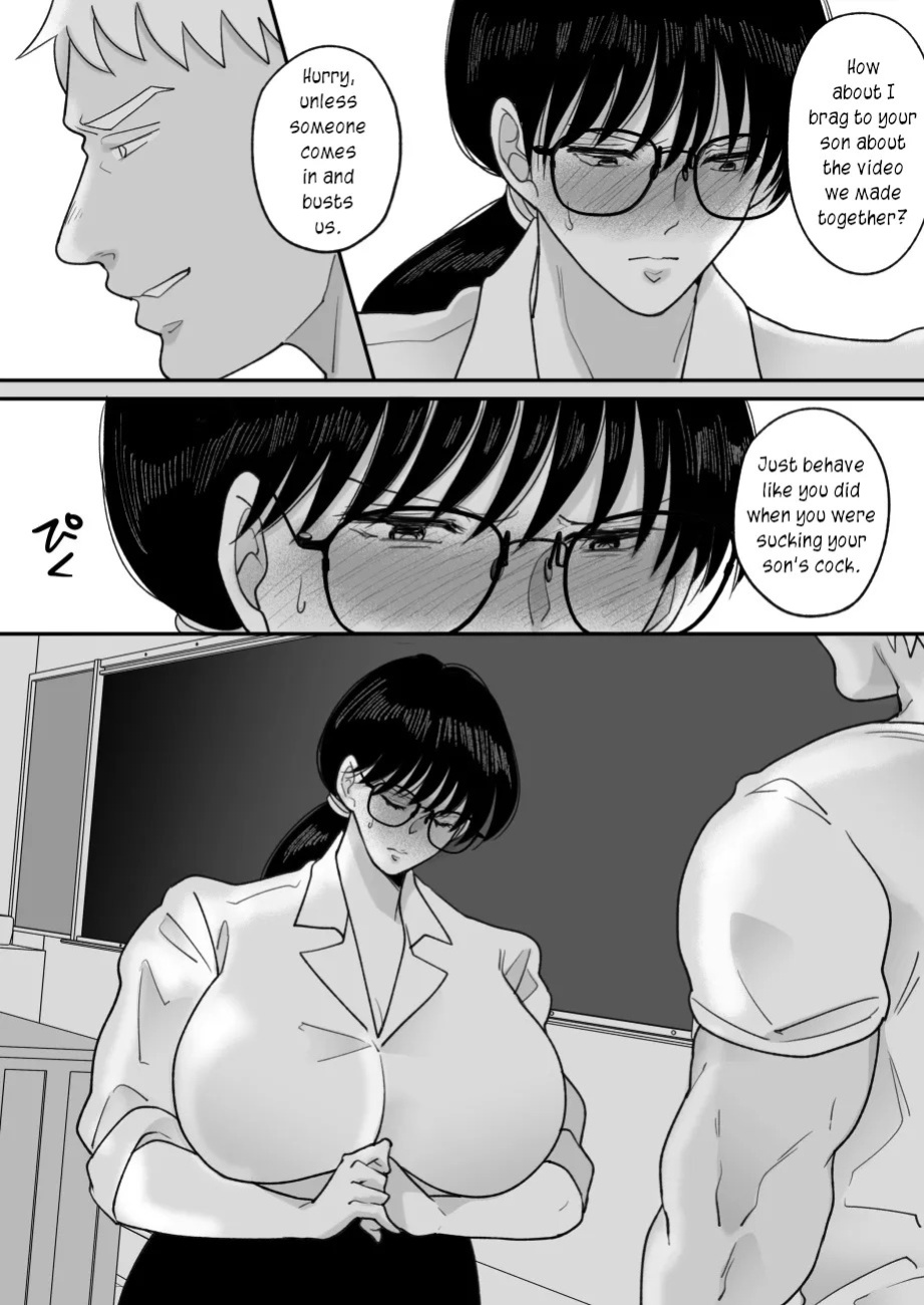 [Nyan dorosei] Suugaku Kyoushi no Kaa-san ga Taiiku Kyoushi ni Netorareru | My mother, the math professor, being stolen away by my gym professor, part 2 [English] [joobuspaidatr]