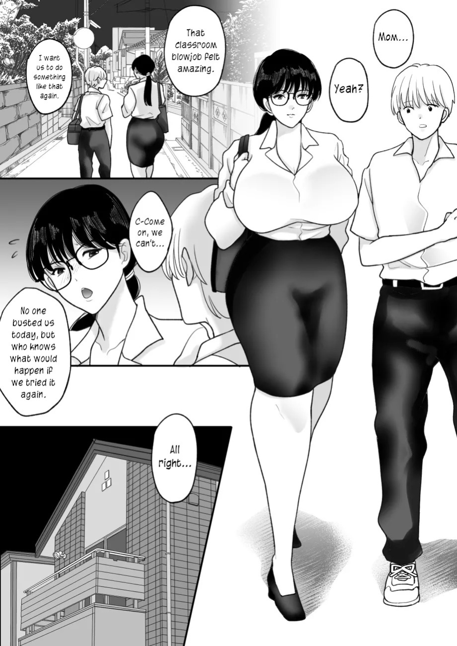 [Nyan dorosei] Suugaku Kyoushi no Kaa-san ga Taiiku Kyoushi ni Netorareru | My mother, the math professor, being stolen away by my gym professor [English] [joobuspaidatr]