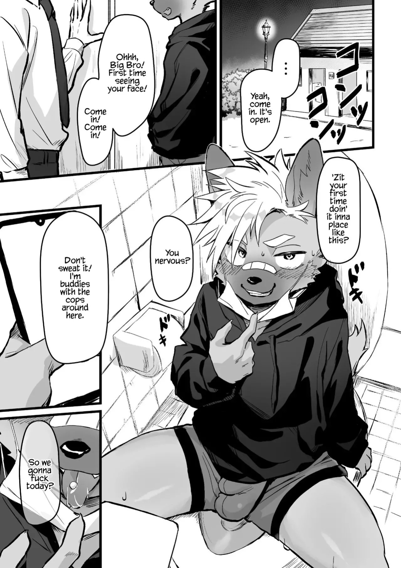 [HARD DROP (Mada Tarou)] Osugaki-kun wa Yarimakuritai | The punk boy wants to get Fucked [ENG] [Decensored]